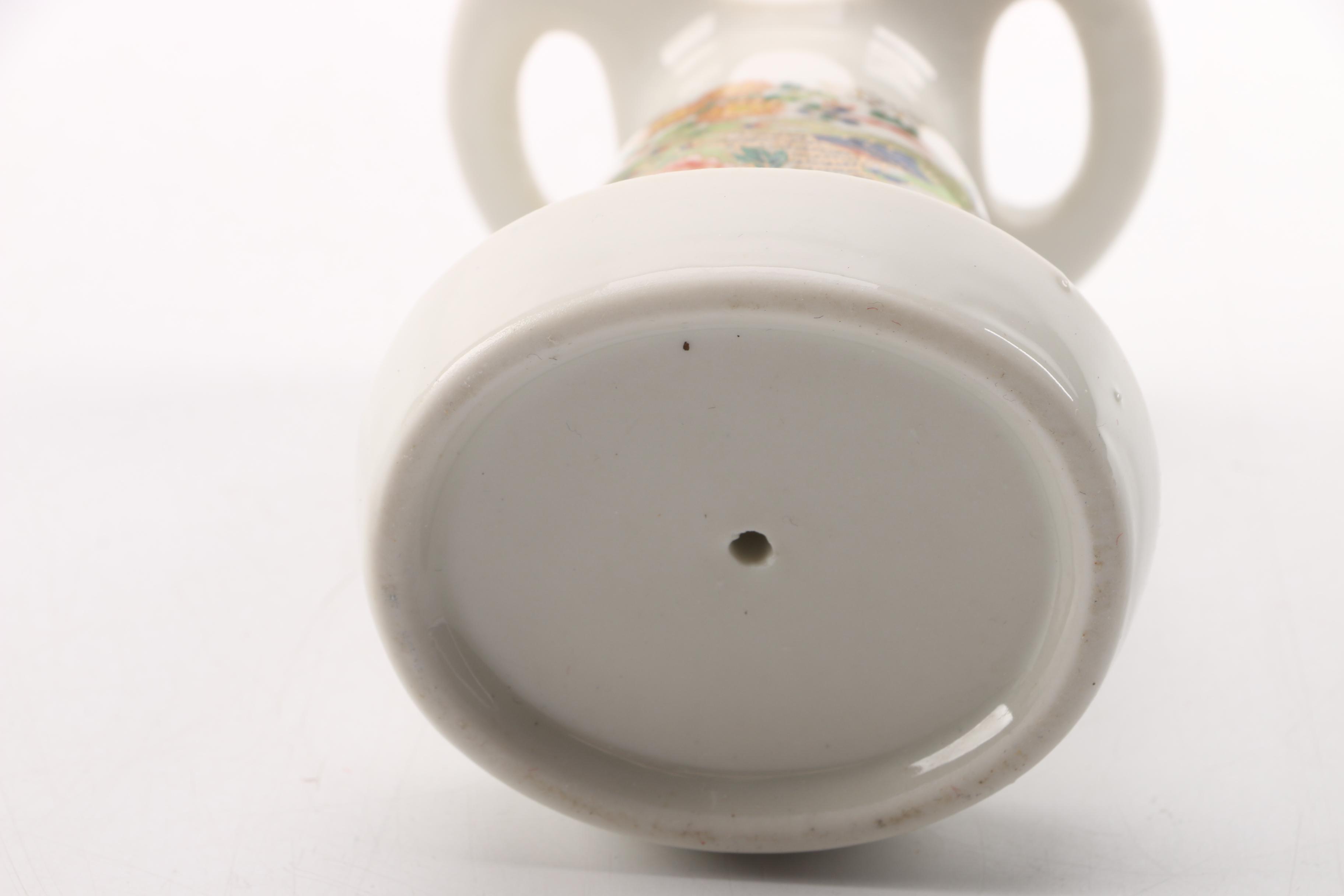 Vintage Ceramic Toothbrush Holder