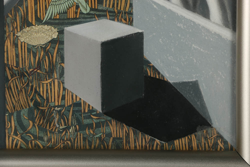 Terri Priest Mixed Media on Paper "It Won't Take Long"