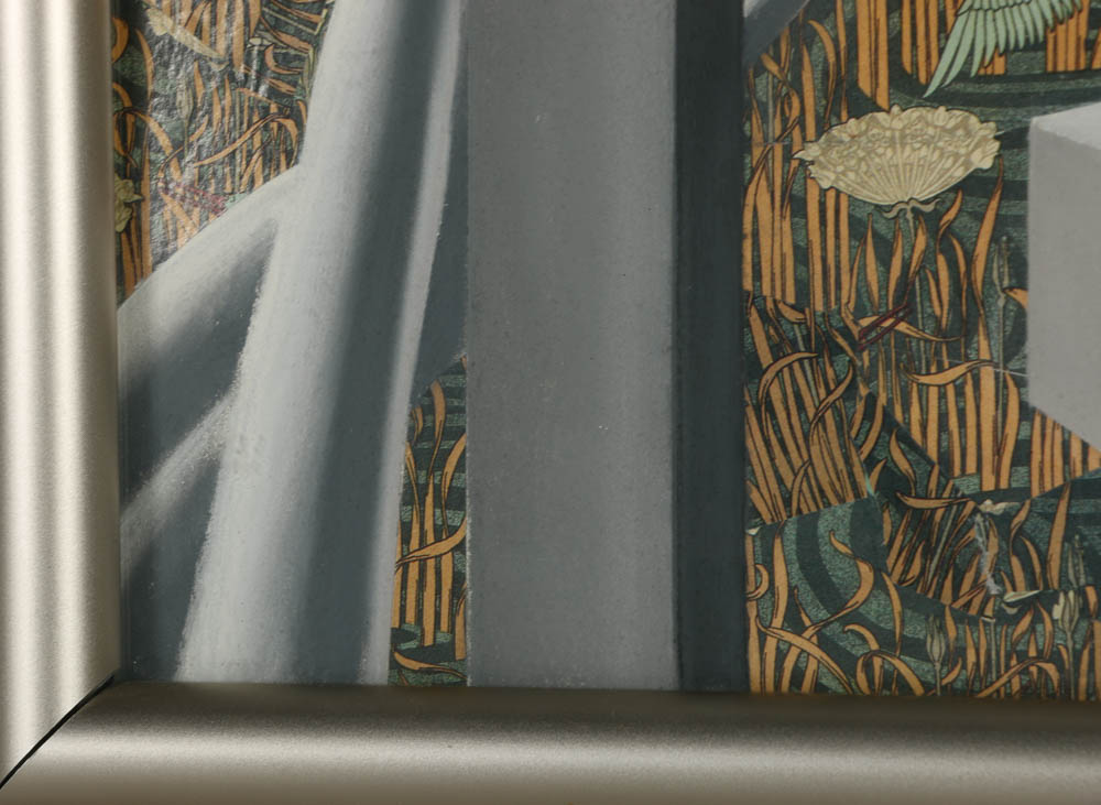 Terri Priest Mixed Media on Paper "It Won't Take Long"