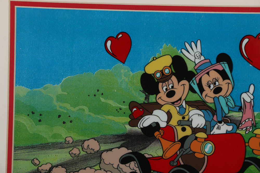 Disney Animation Sericel after a Still from "Nifty Nineties"