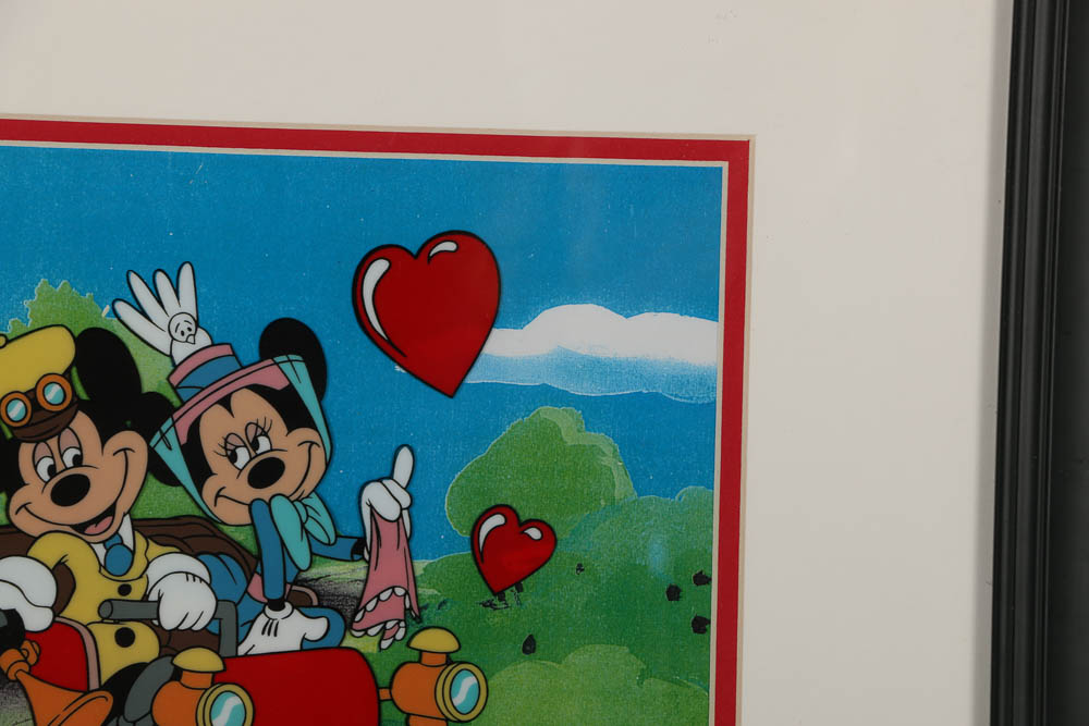 Disney Animation Sericel after a Still from "Nifty Nineties"