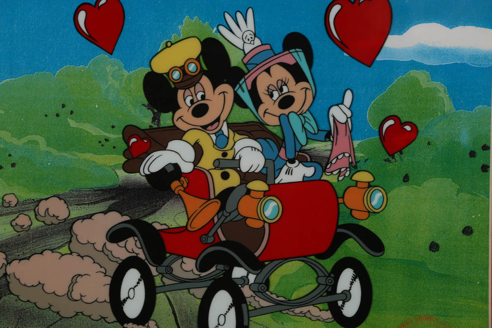 Disney Animation Sericel after a Still from "Nifty Nineties"