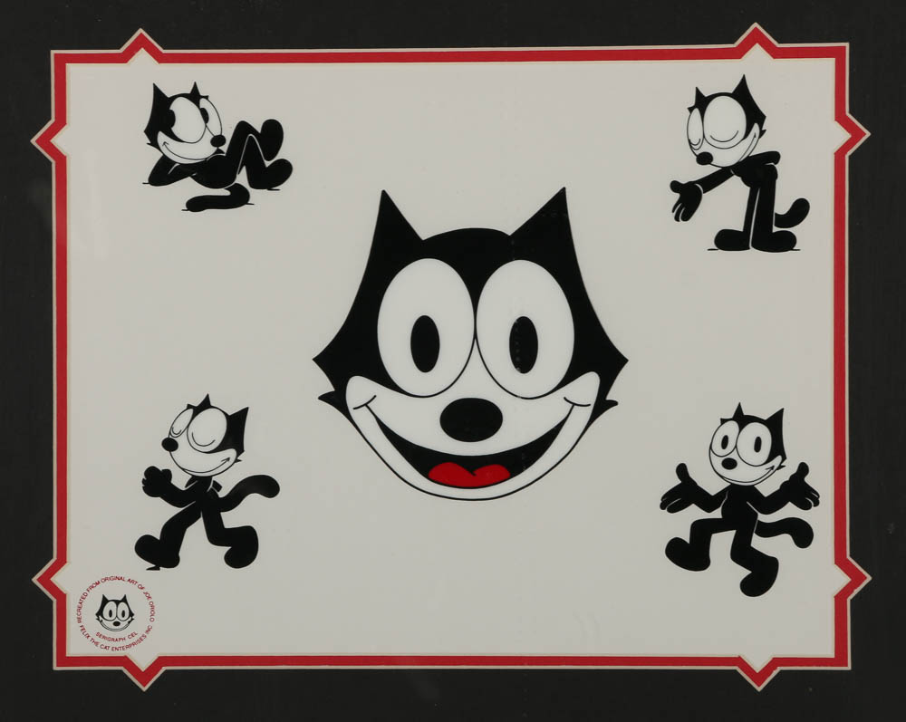 Serigraph on Celluloid Acetate After Joe Oriolo's Cartoon "Felix the Cat"