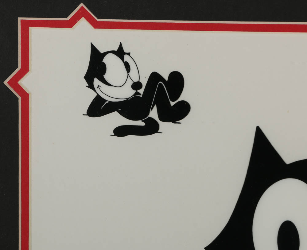 Serigraph on Celluloid Acetate After Joe Oriolo's Cartoon "Felix the Cat"