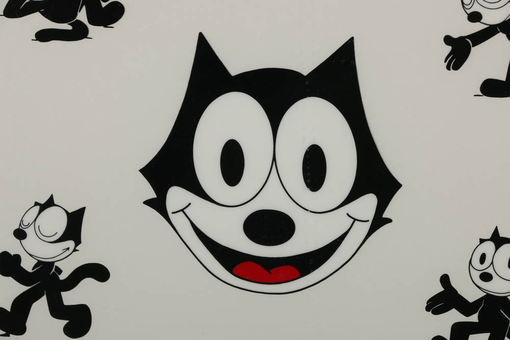 Serigraph on Celluloid Acetate After Joe Oriolo's Cartoon "Felix the Cat"