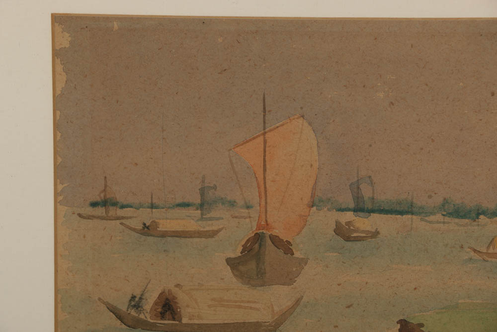 Mid 20th Century Watercolor Paintings