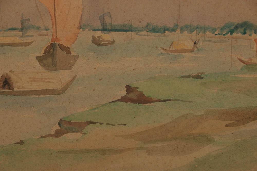 Mid 20th Century Watercolor Paintings