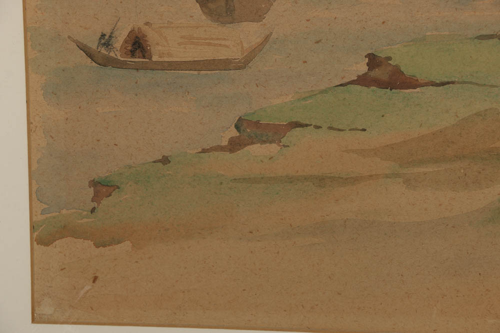 Mid 20th Century Watercolor Paintings