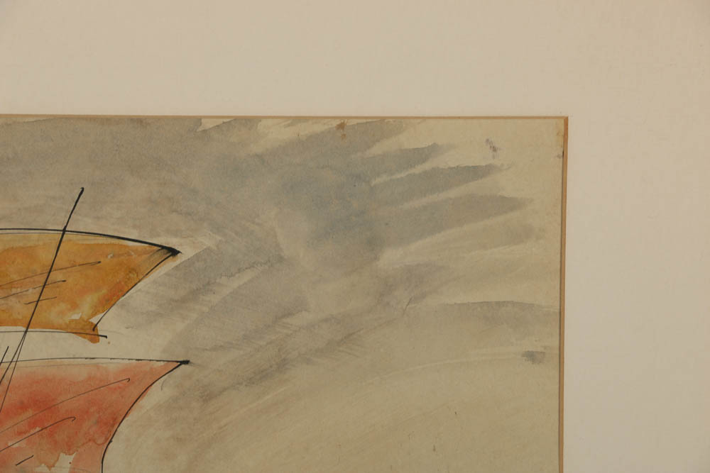 Mid 20th Century Watercolor Paintings