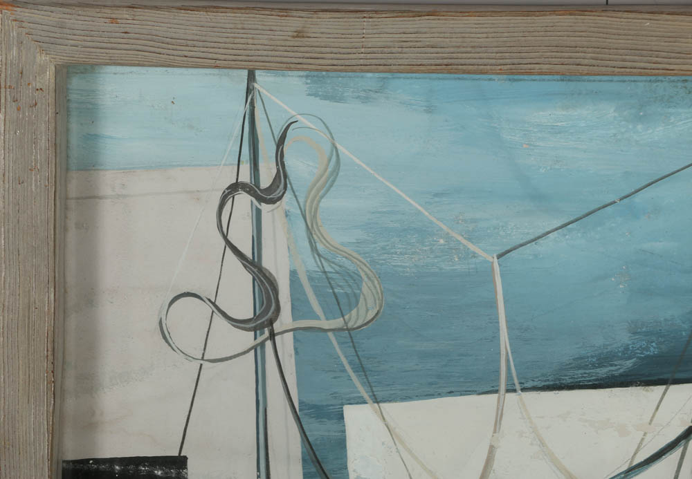 John Skolle Gouache Painting