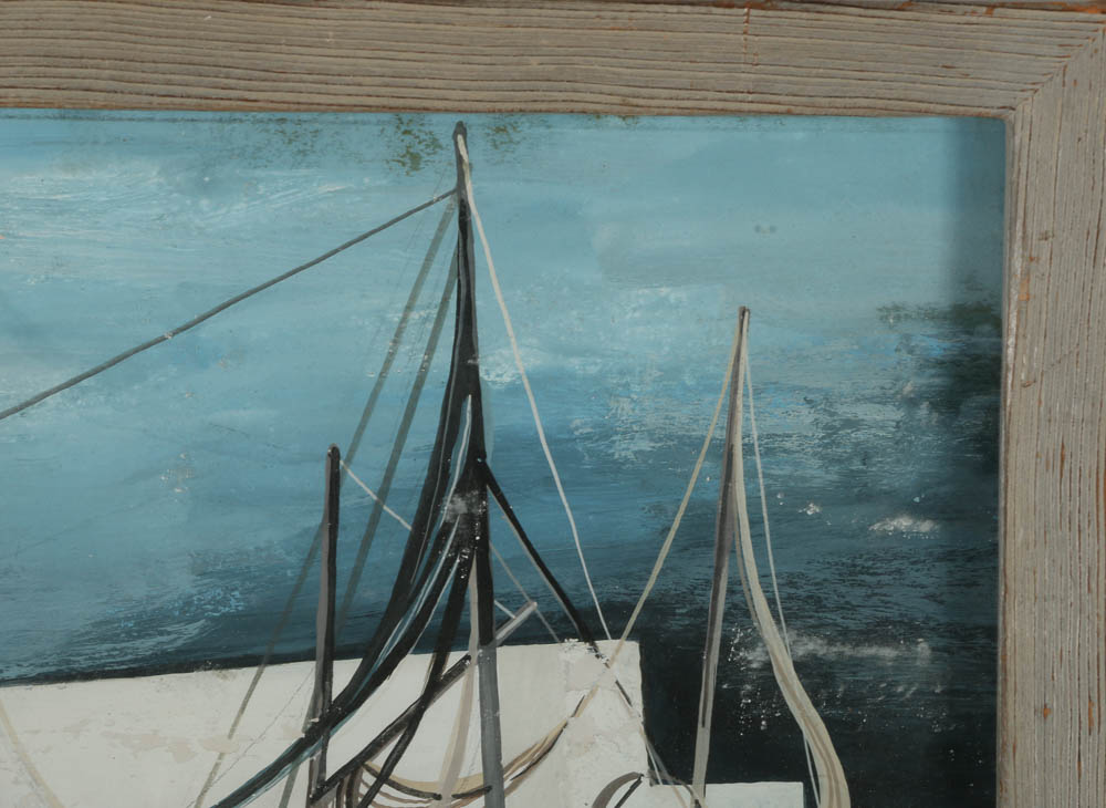 John Skolle Gouache Painting