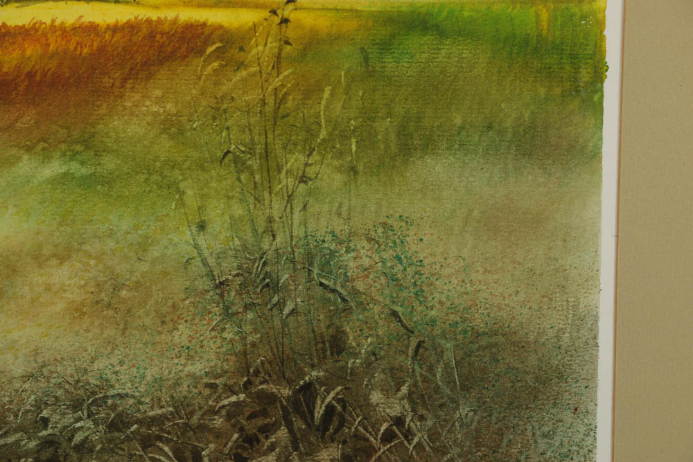 Joan Osborn Dunkle Watercolor Painting "The Hunter Coming In"