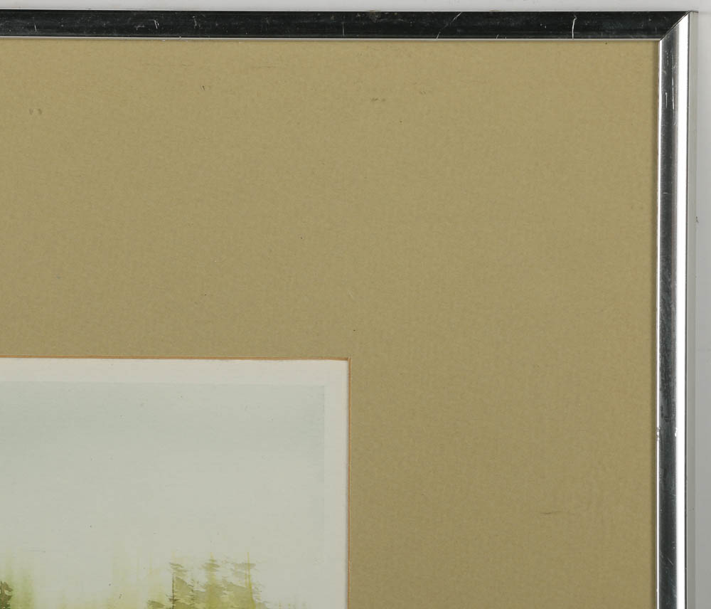 Joan Osborn Dunkle Watercolor Painting "The Hunter Coming In"