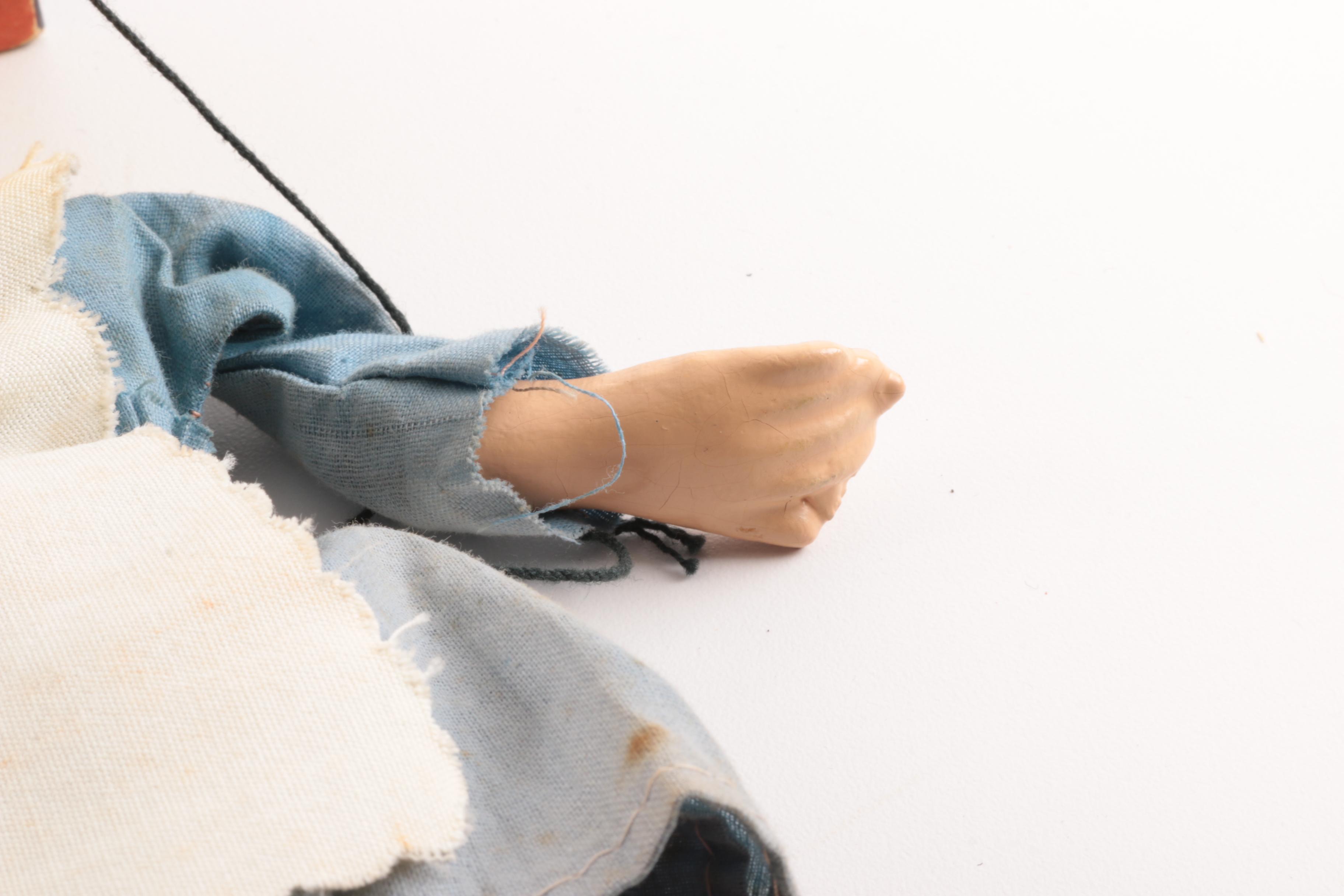 1950s Walt Disney "Alice in Wonderland" Marionette by Peter Puppet