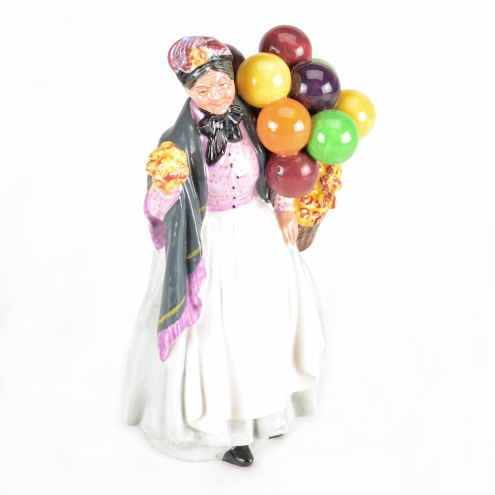 Royal Doulton "Biddy Pennyfarthing" Figurine