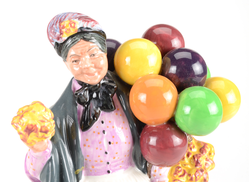 Royal Doulton "Biddy Pennyfarthing" Figurine