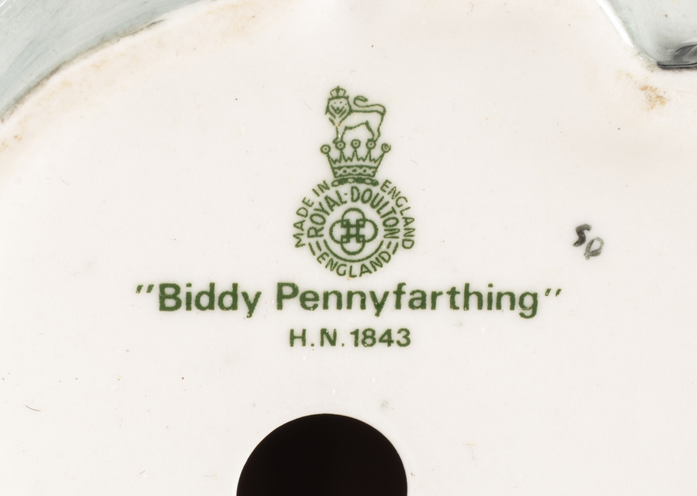 Royal Doulton "Biddy Pennyfarthing" Figurine