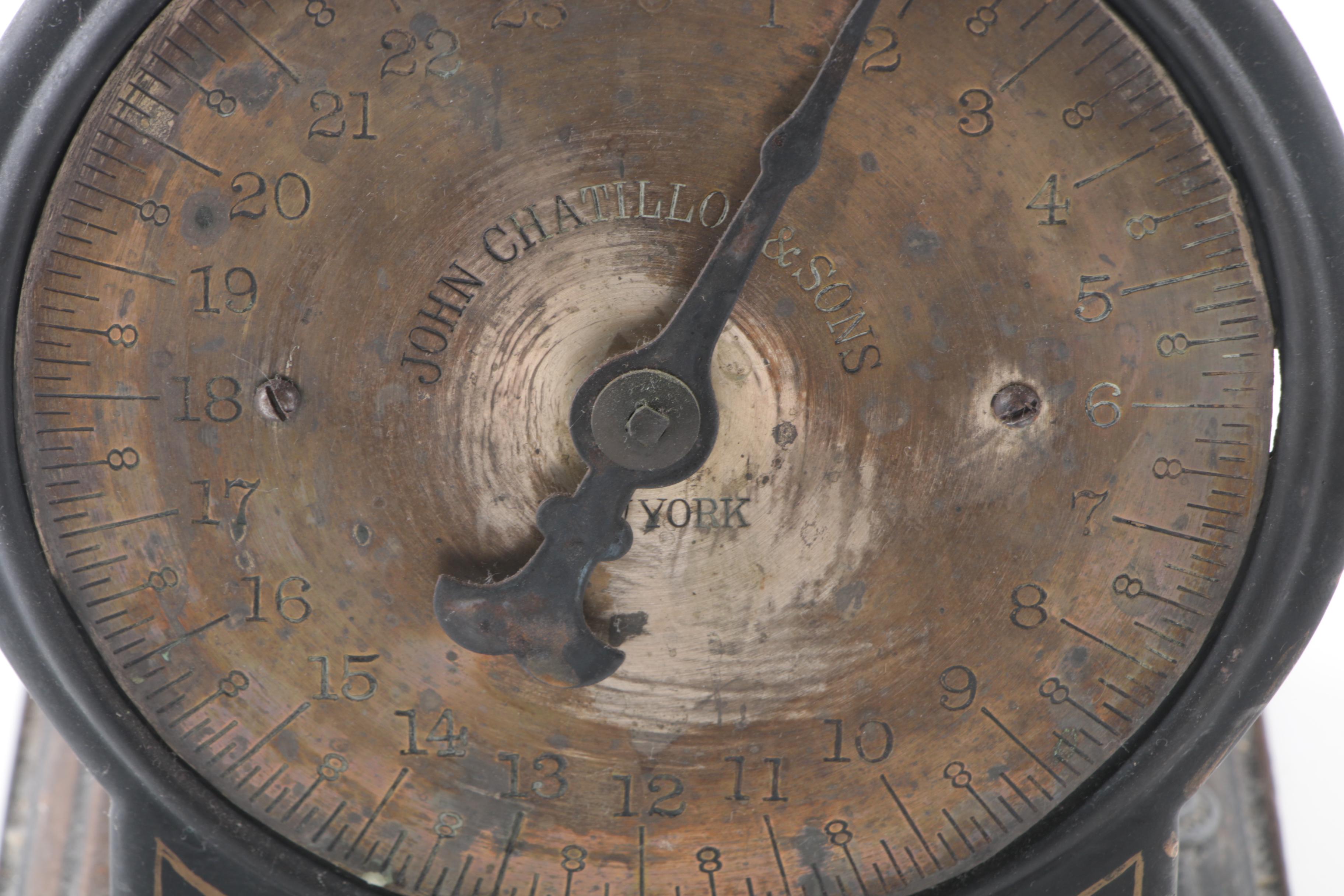 Vintage John Chatillon & Sons Scale