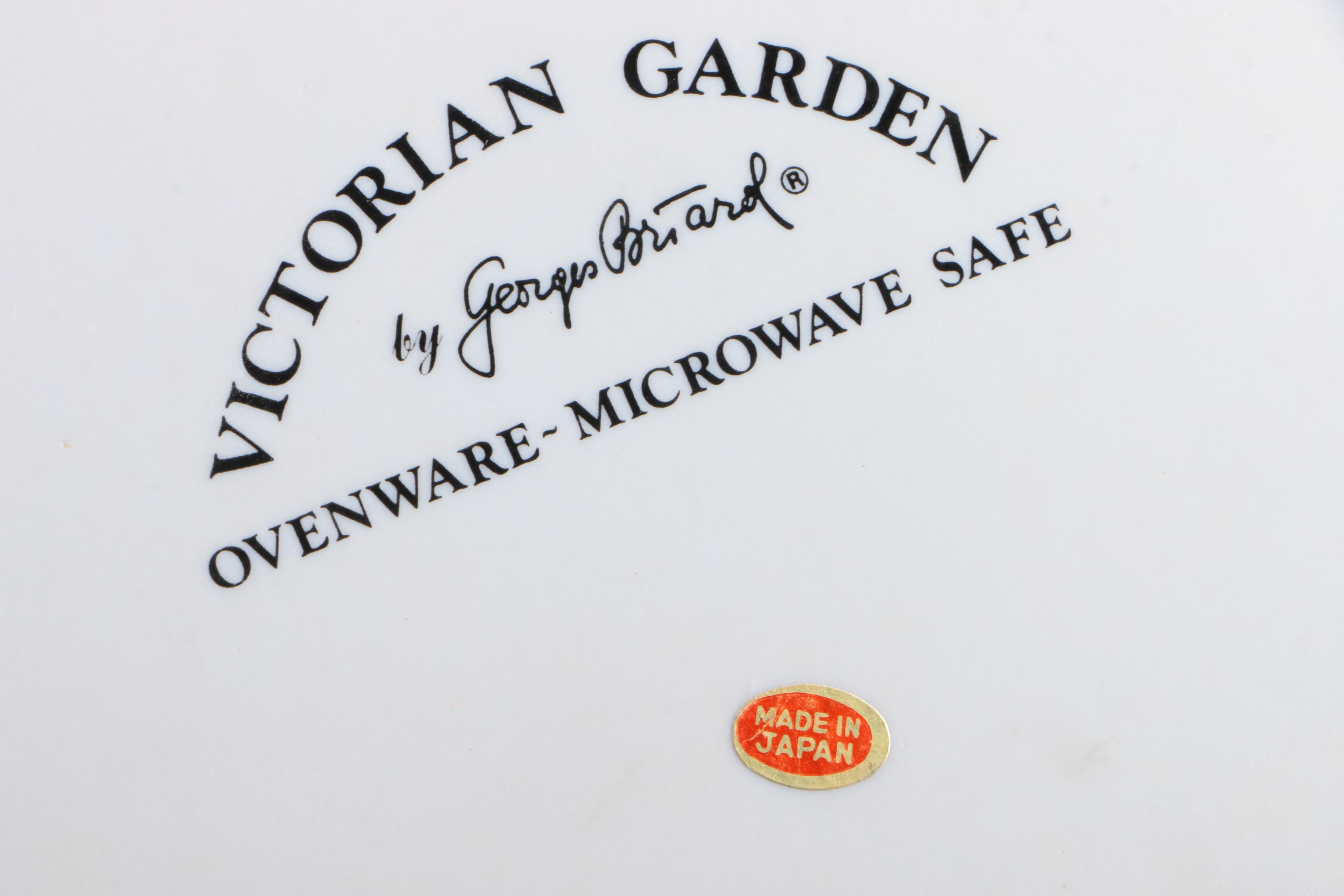 Georges Briard "Victorian Garden" Tableware