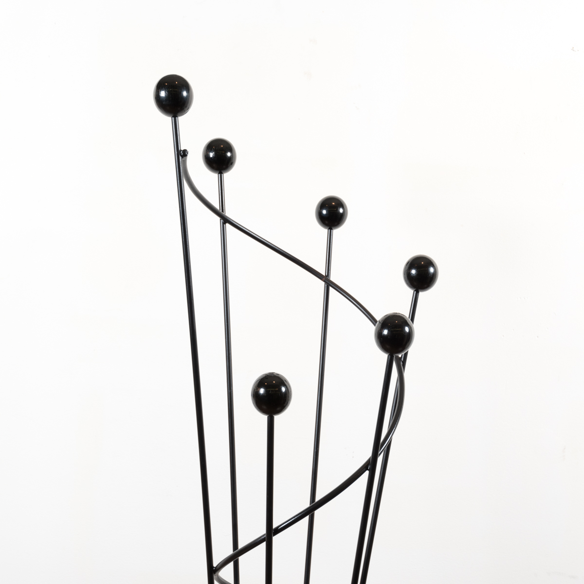 Contemporary Modernist Wrought Iron Coat Tree EBTH