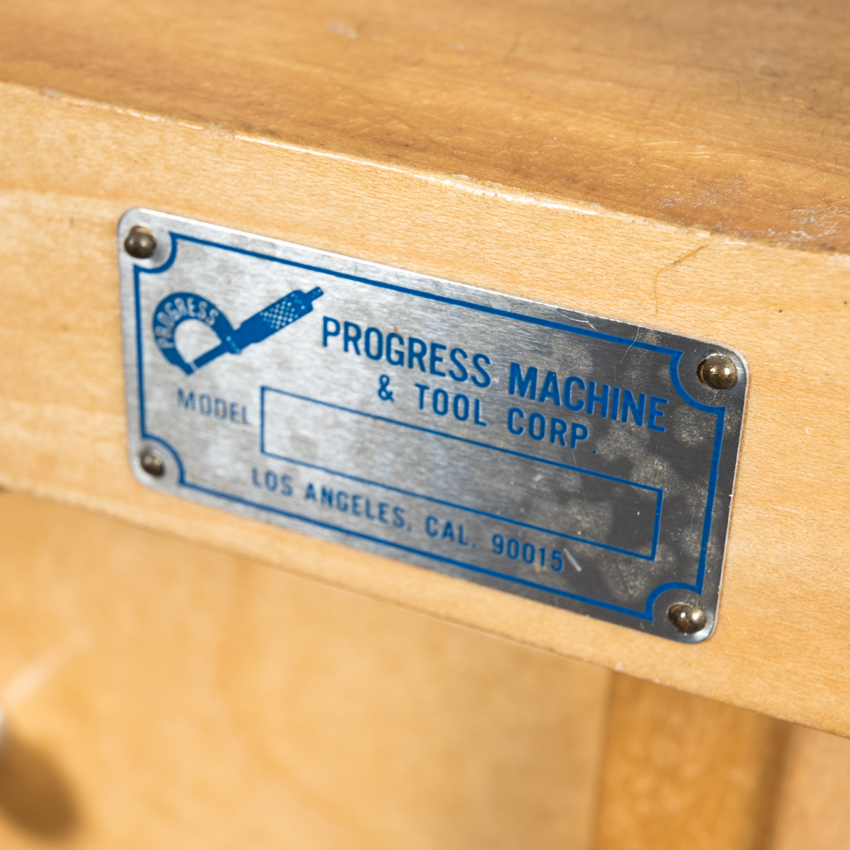 Jeweler's Workbench from Progress Machine