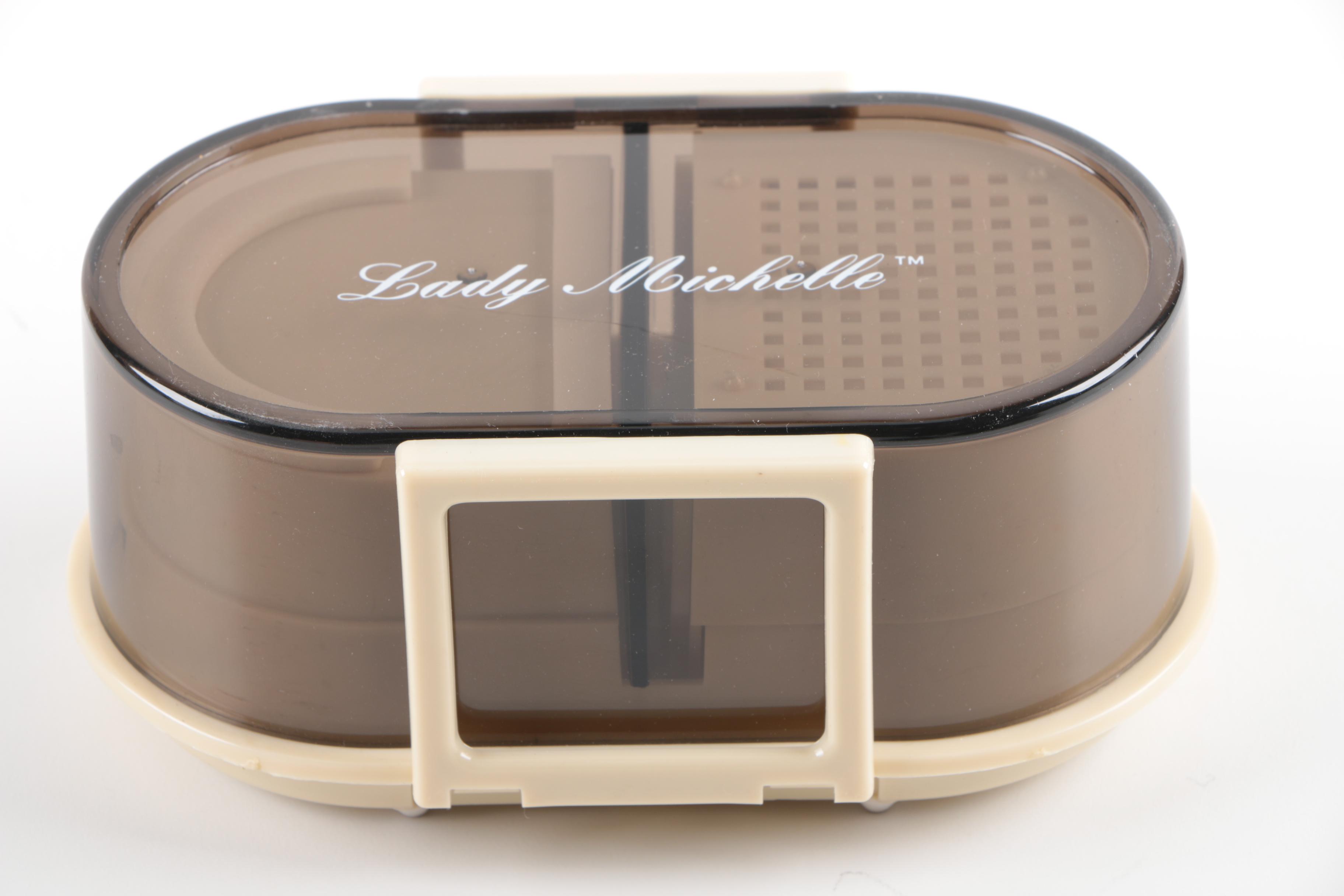 Vintage Remington Electric Shavers with Lady Michelle Jewelry Cleaner