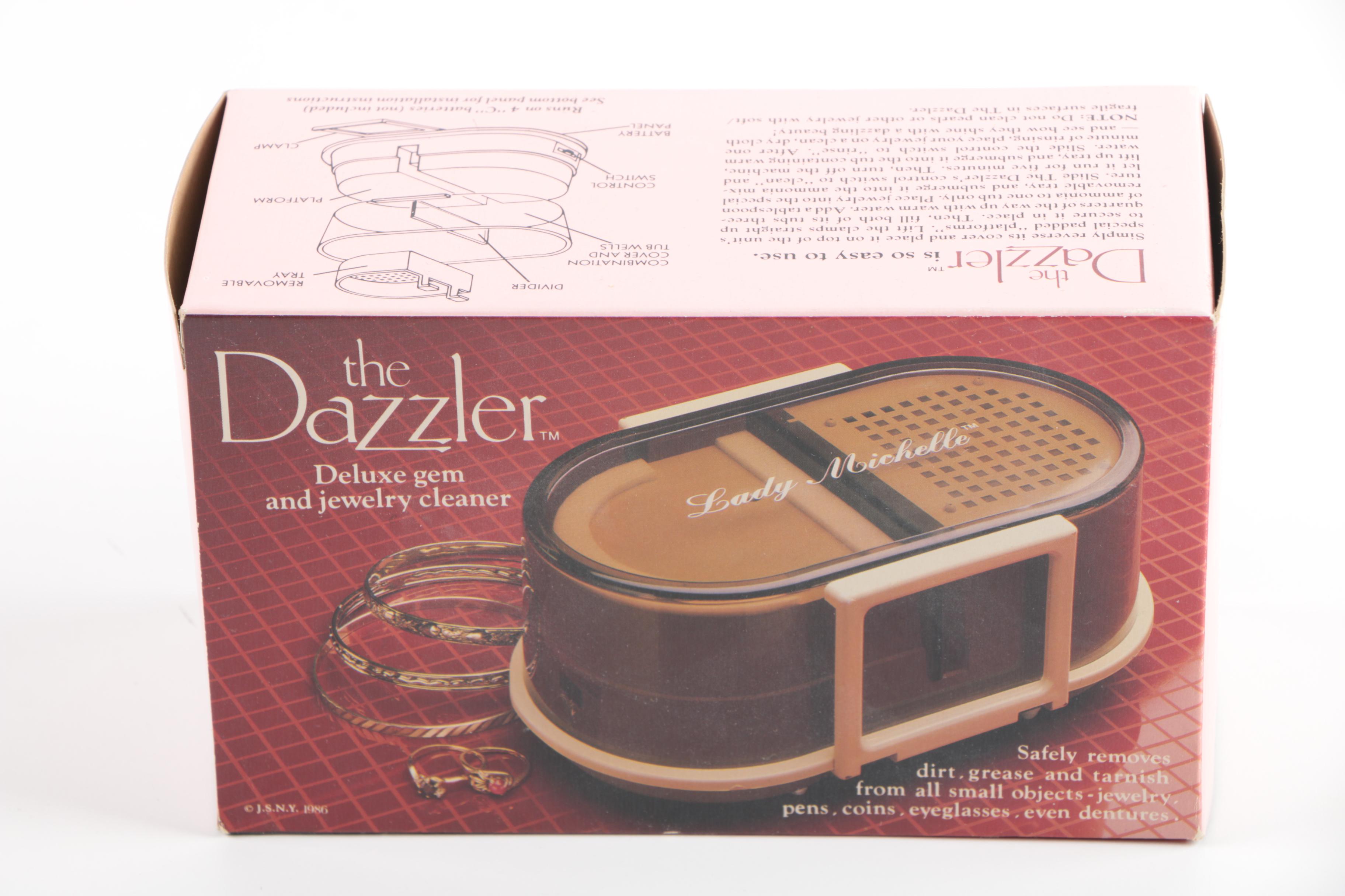 Vintage Remington Electric Shavers with Lady Michelle Jewelry Cleaner