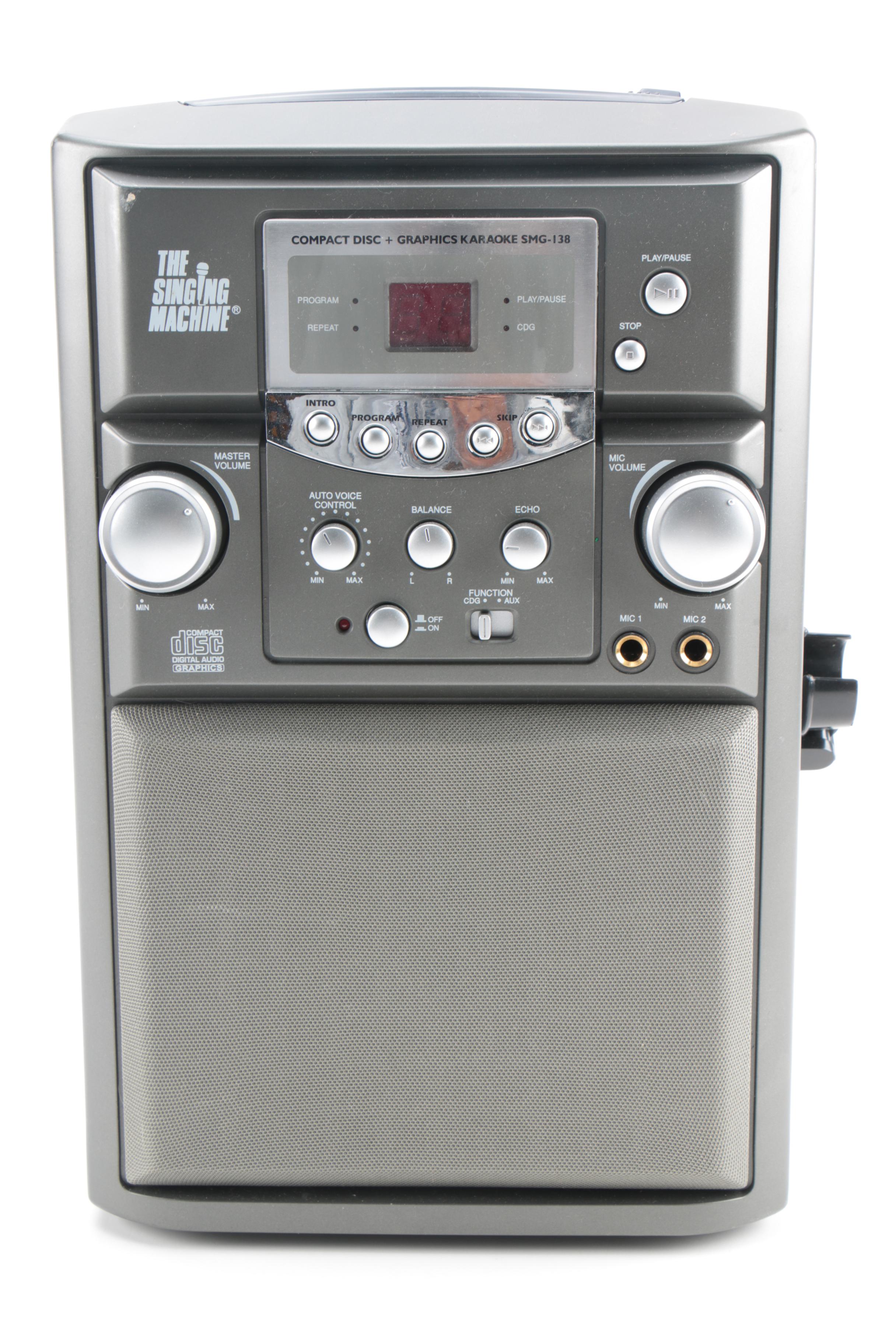The Singing Machine Karaoke Machine