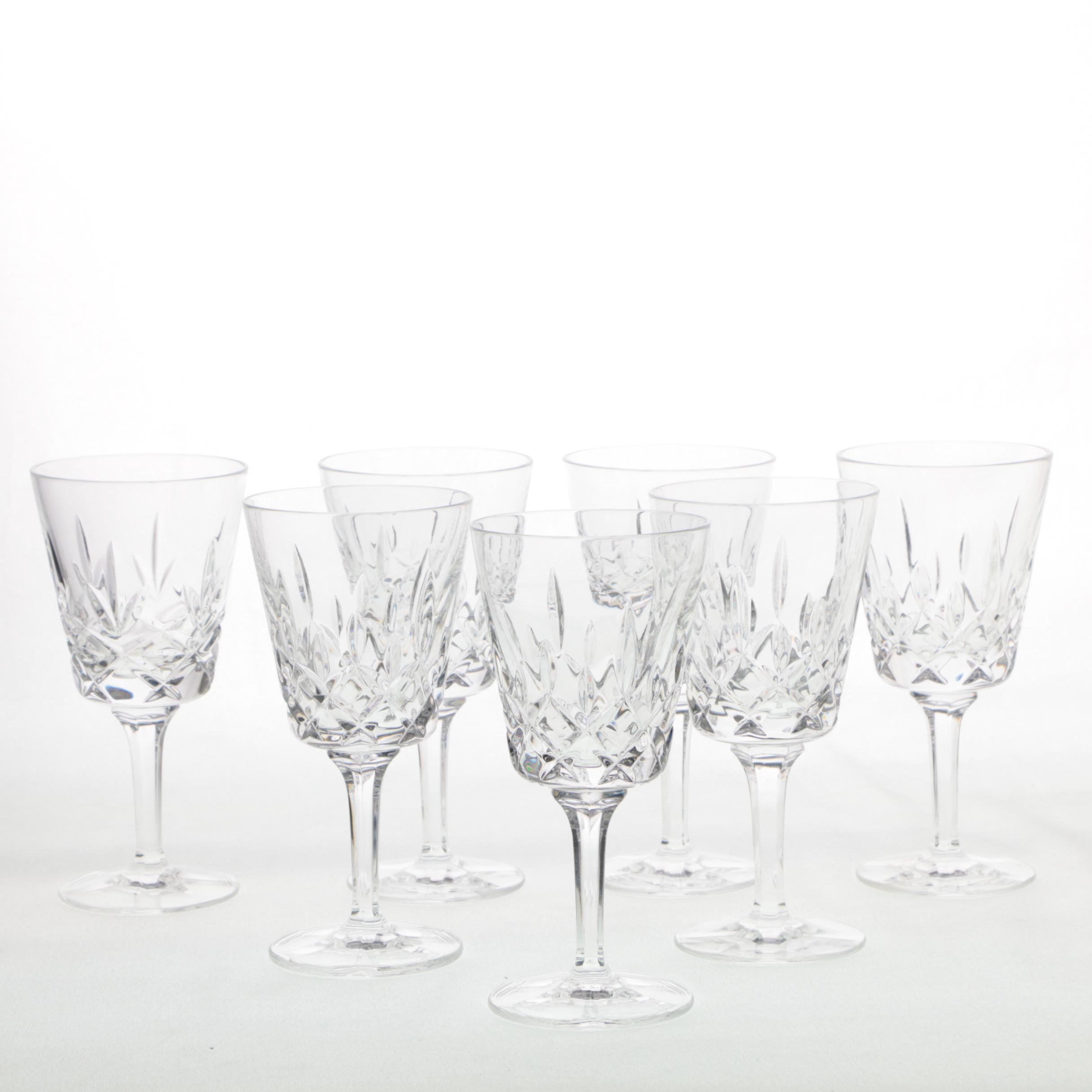 Gorham Crystal "King Edward" Wine Glasses