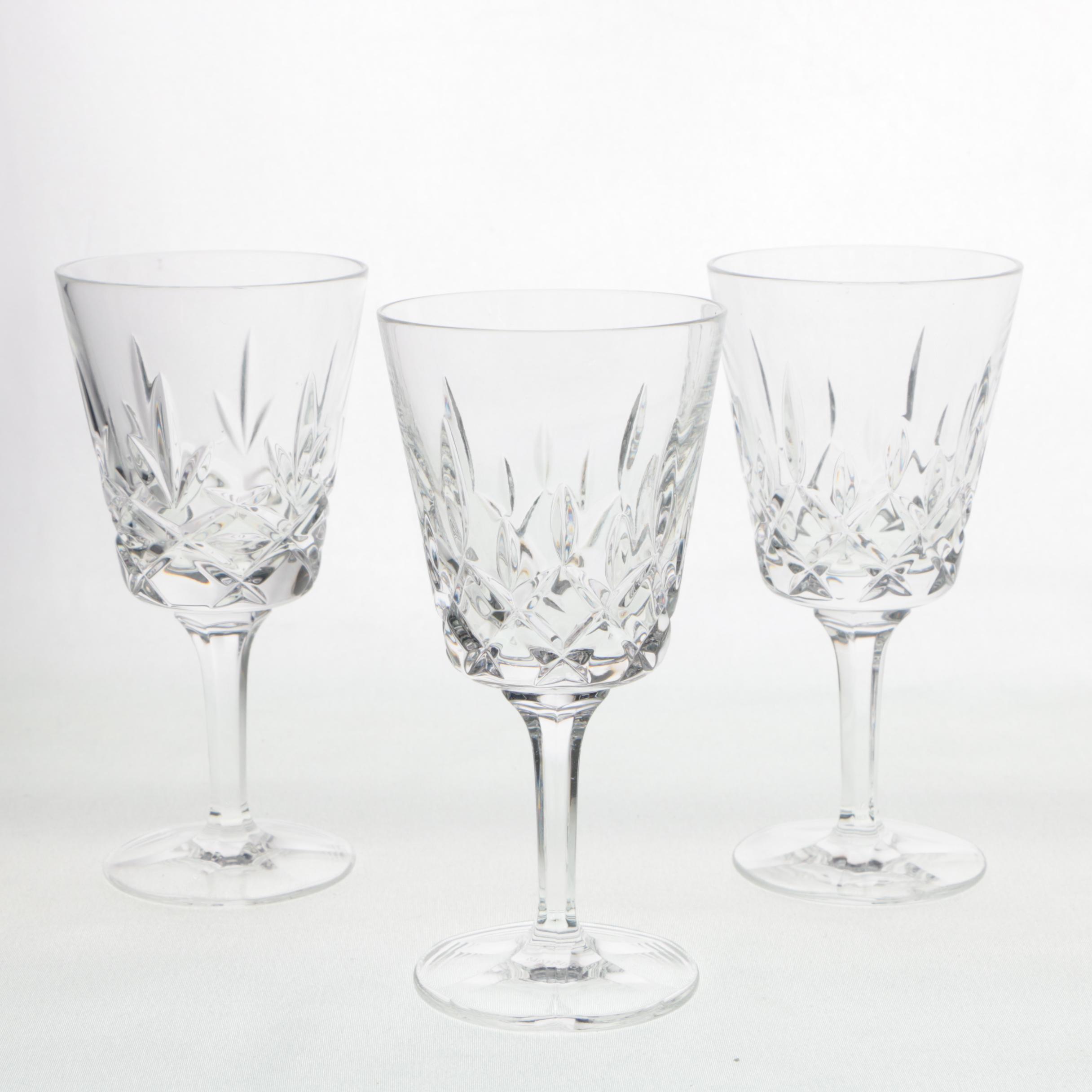 Gorham Crystal "King Edward" Wine Glasses