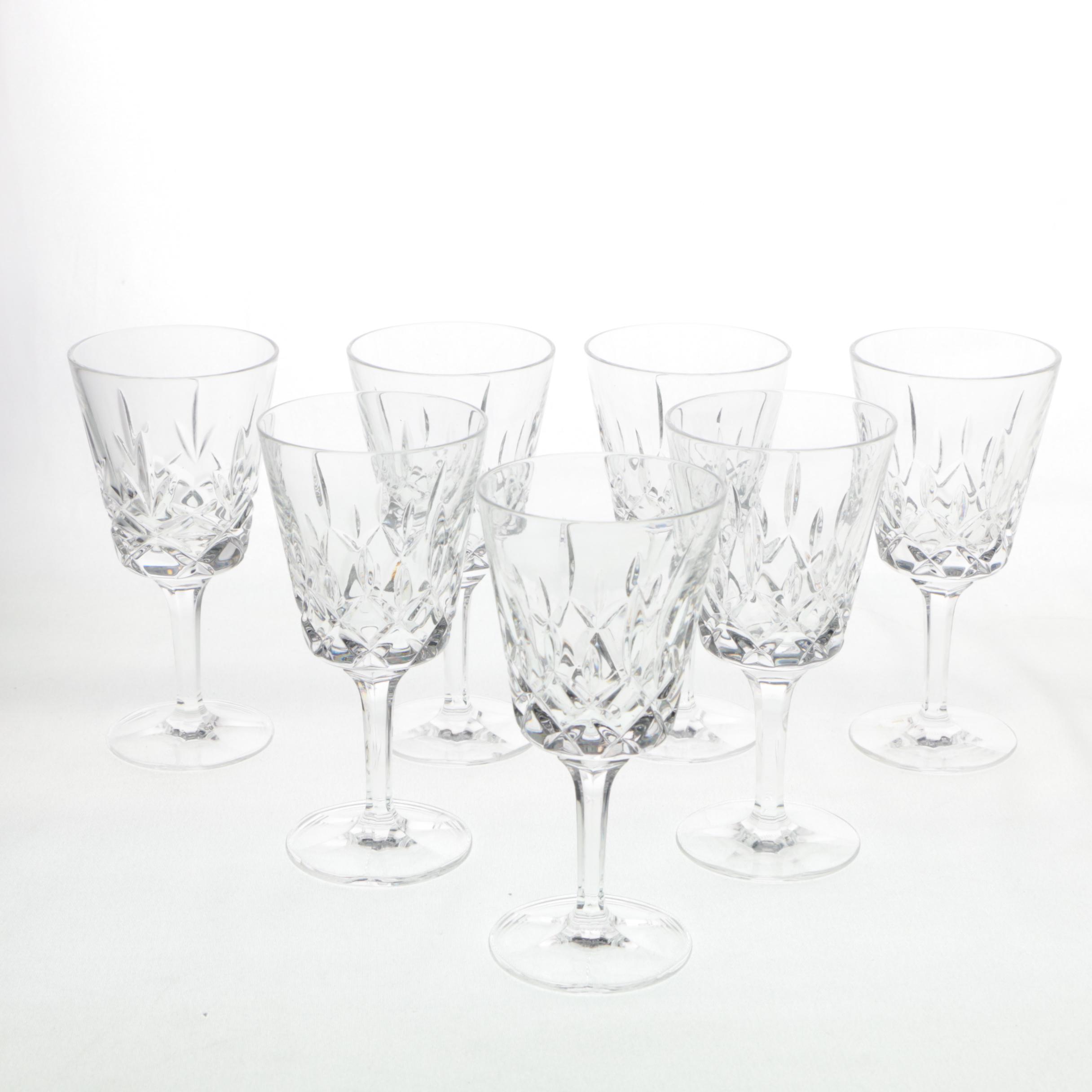 Gorham Crystal "King Edward" Wine Glasses