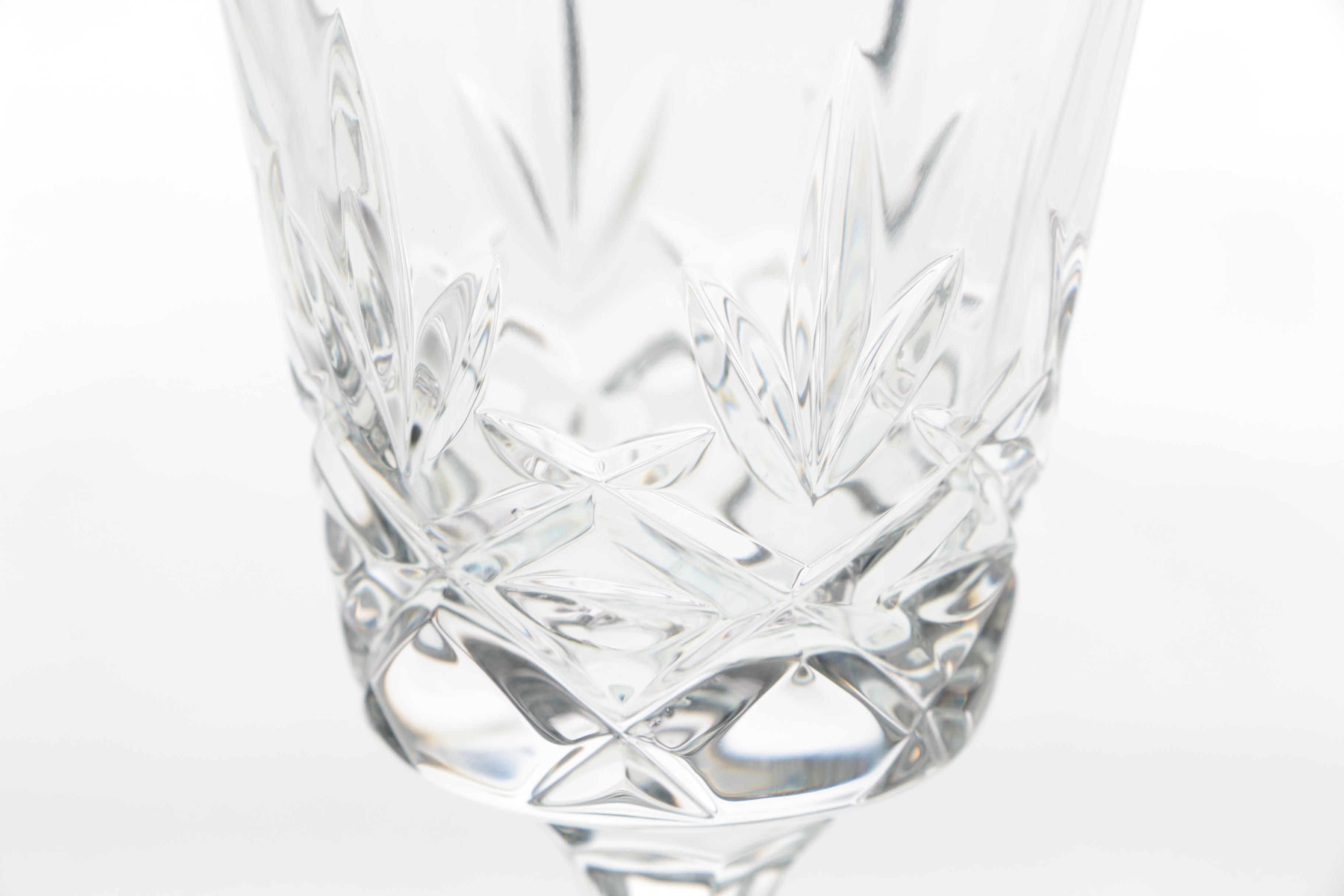 Gorham Crystal "King Edward" Wine Glasses