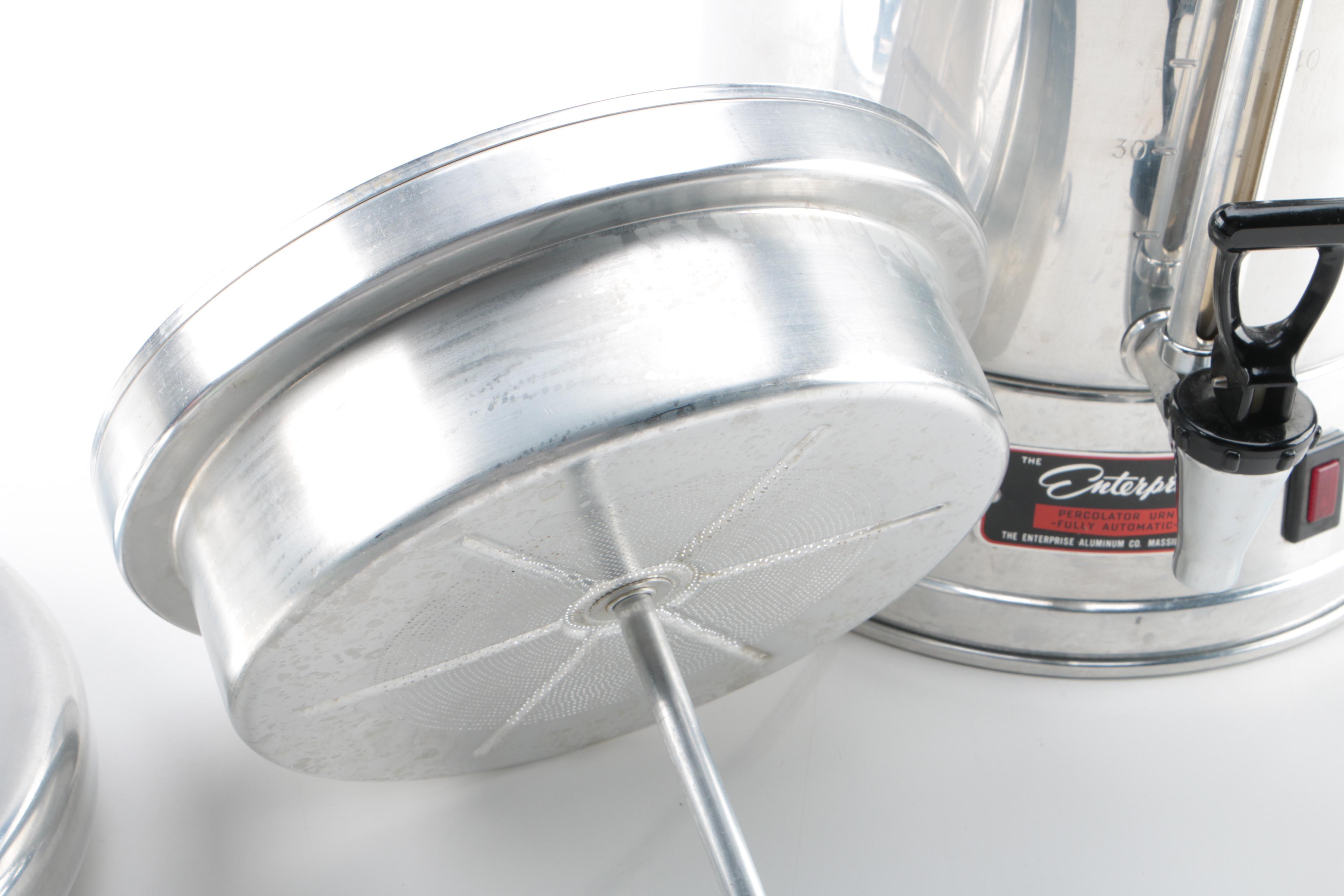 Enterprise Electric Coffee Percolator Urn