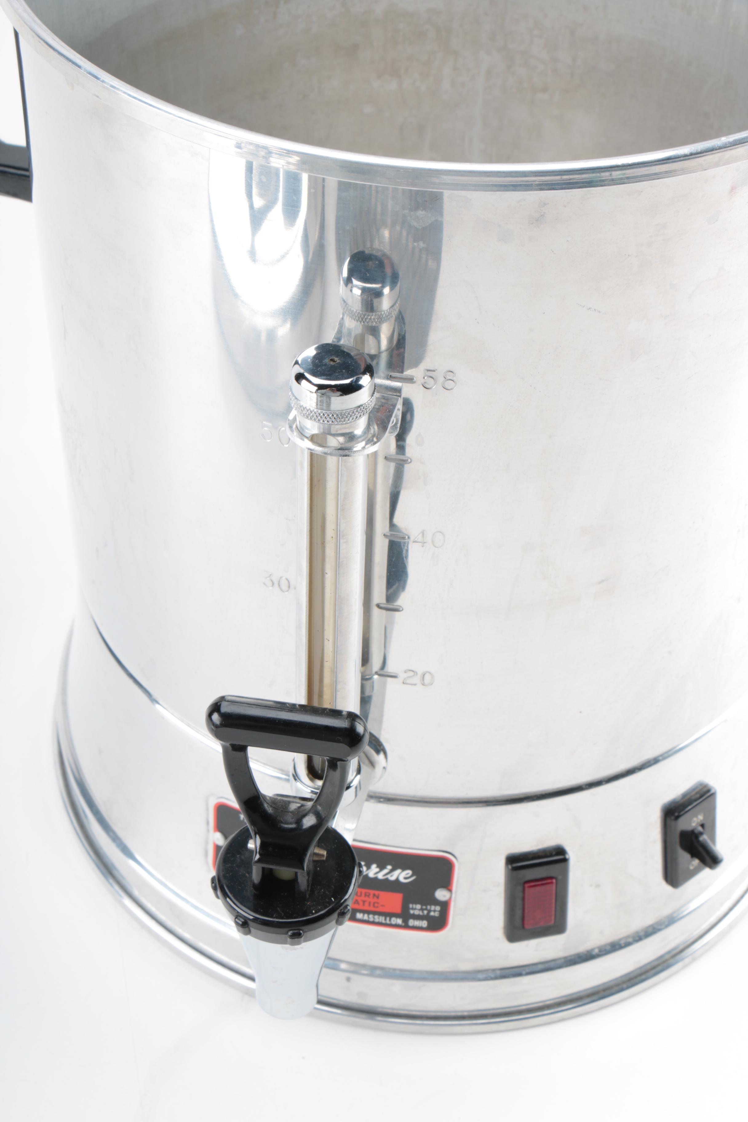 Enterprise Electric Coffee Percolator Urn