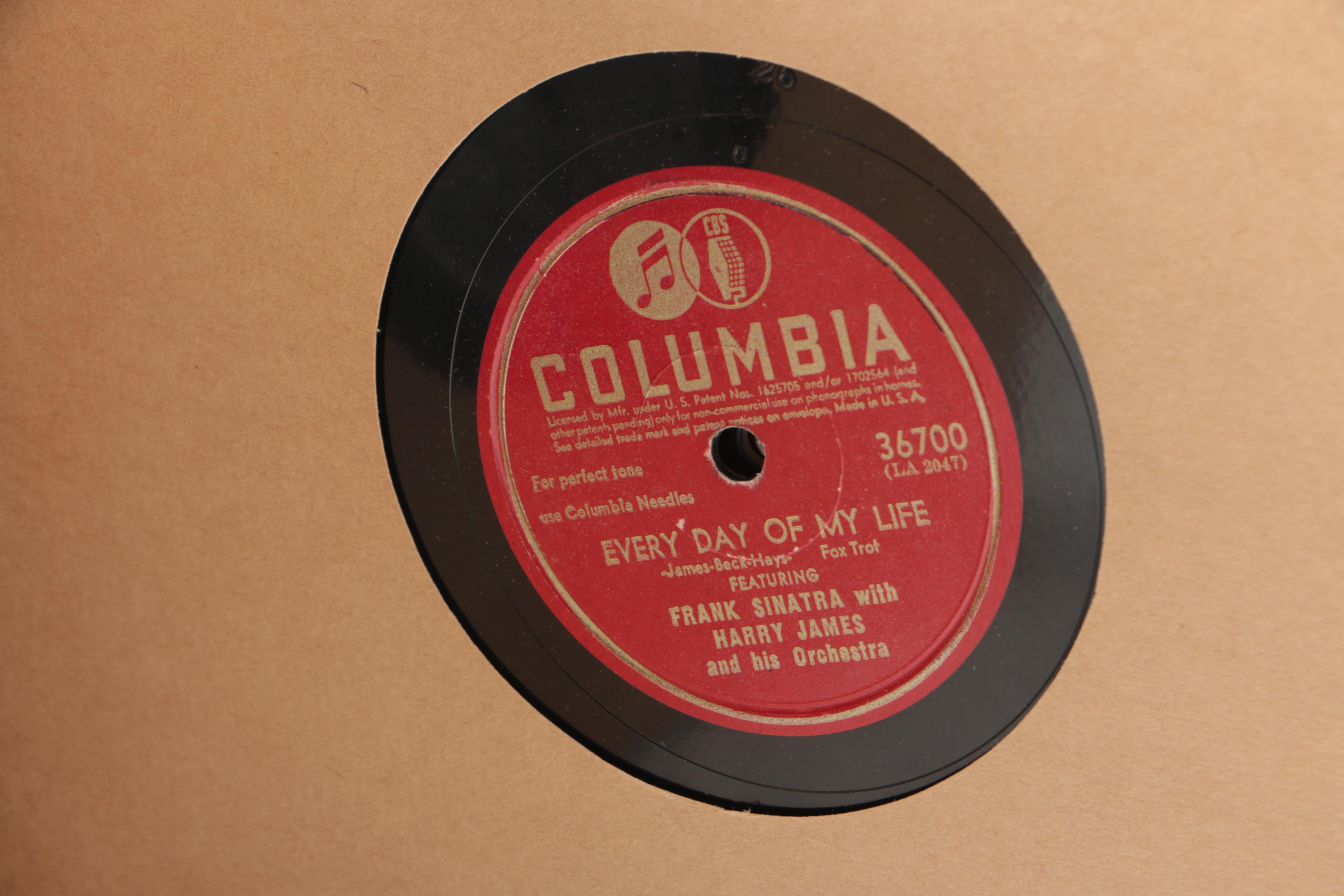 Vintage 78 RPM Big Band Record Albums