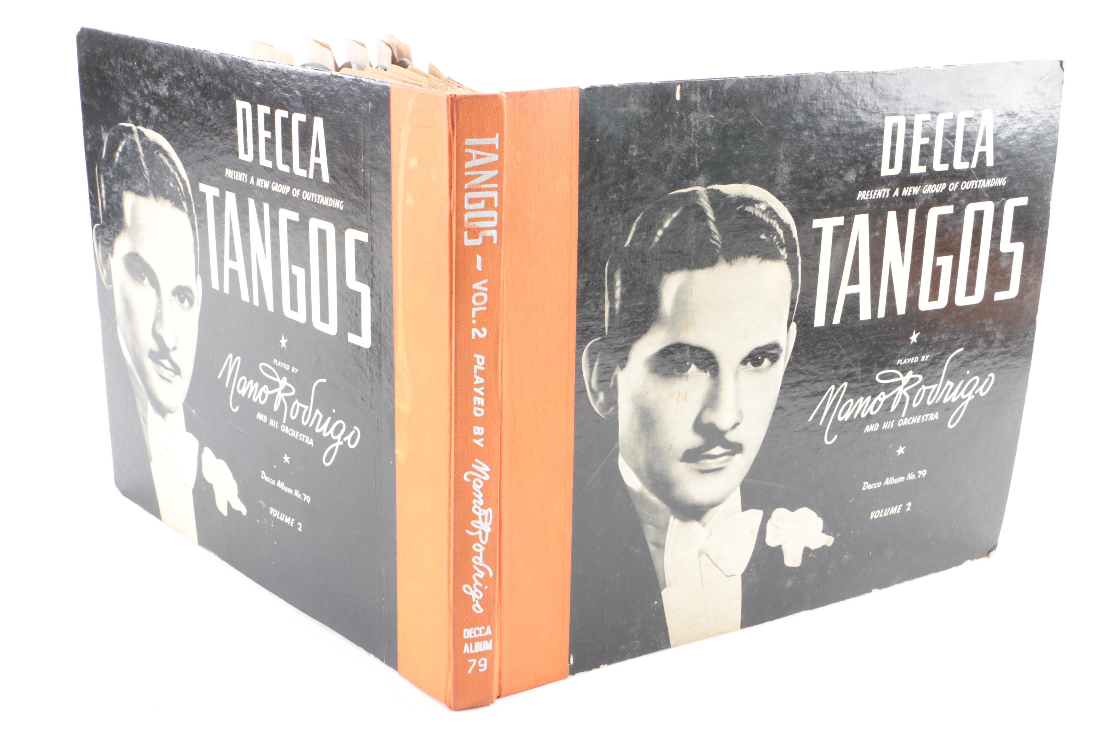 Vintage 78 RPM Big Band Record Albums