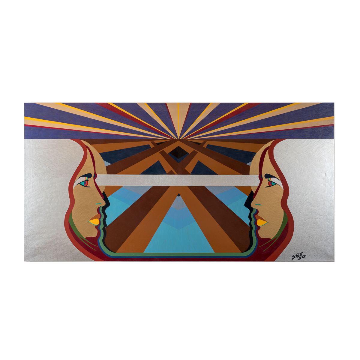 Bill Schiffer Acrylic Painting