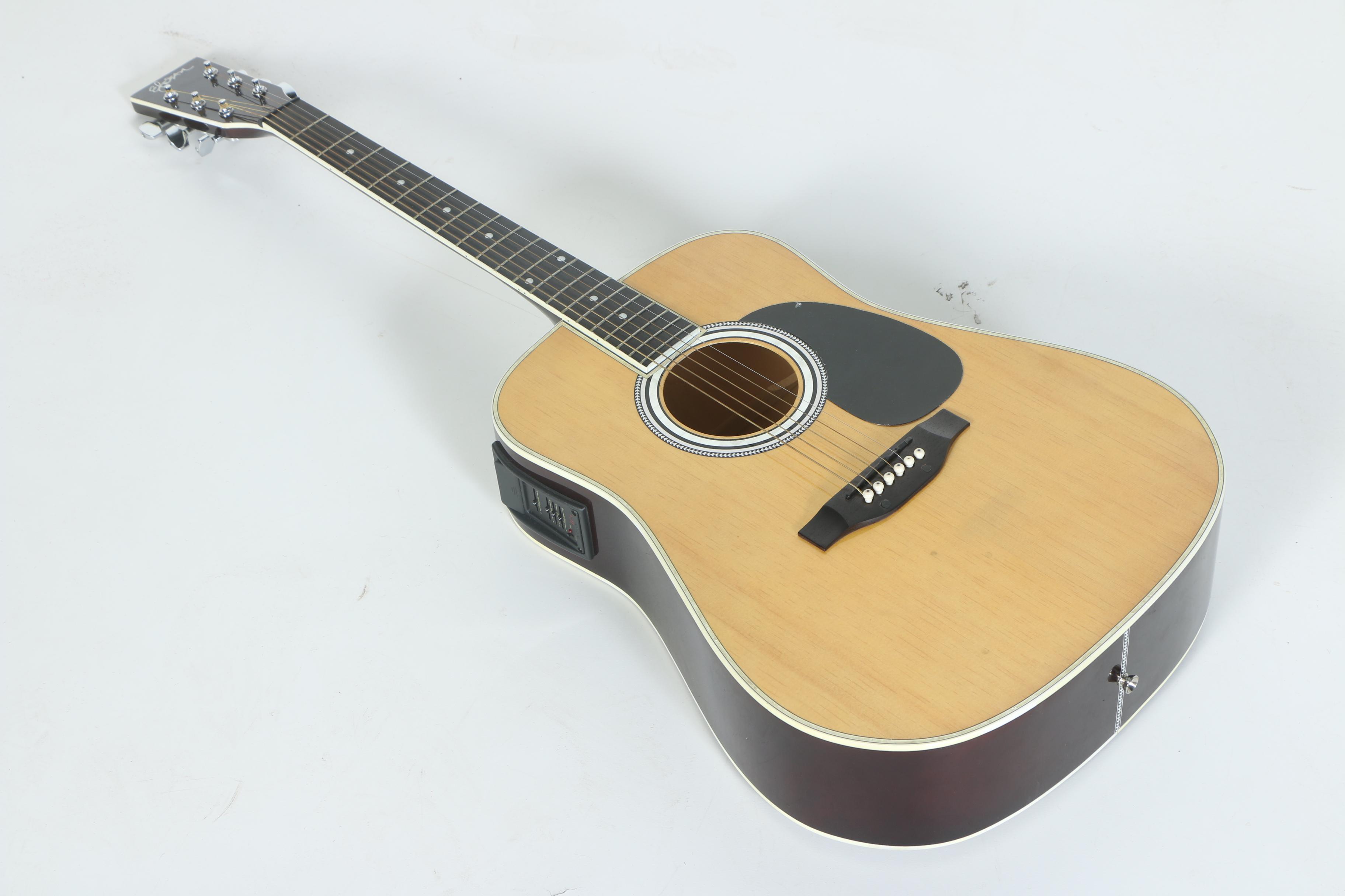 Esteban "American Legacy" AL-100 Acoustic-Electric Guitar with Case and Tuner