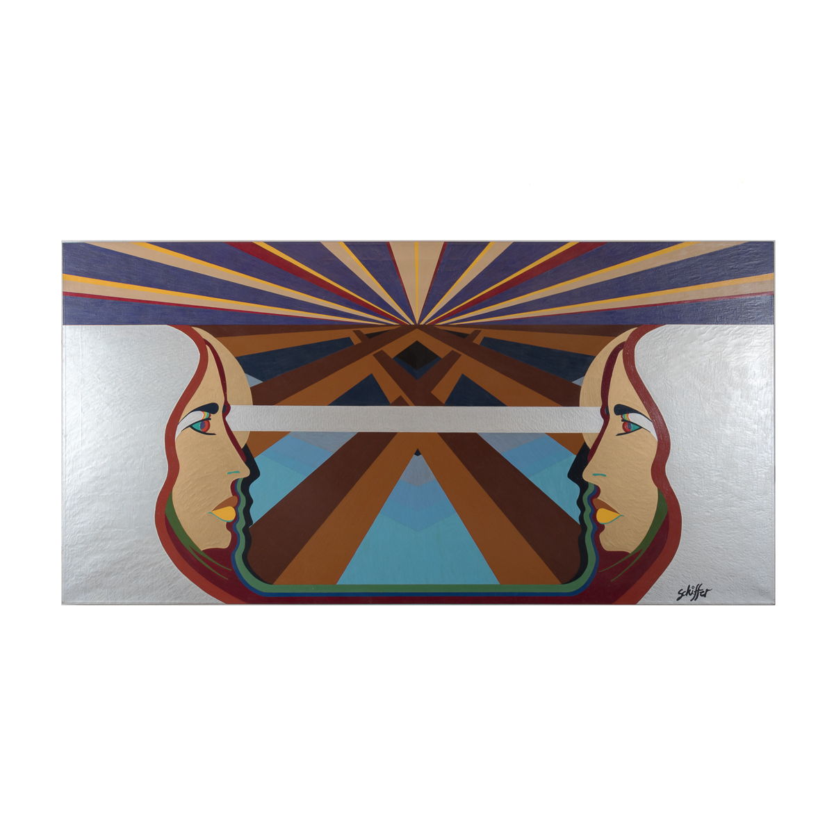 Bill Schiffer Acrylic Painting