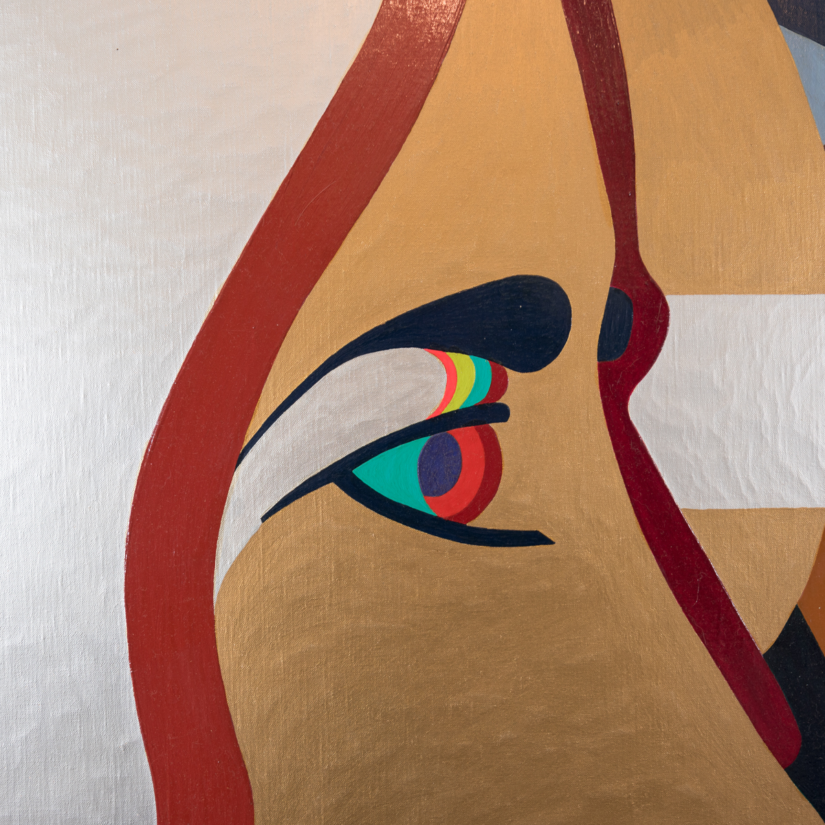 Bill Schiffer Acrylic Painting