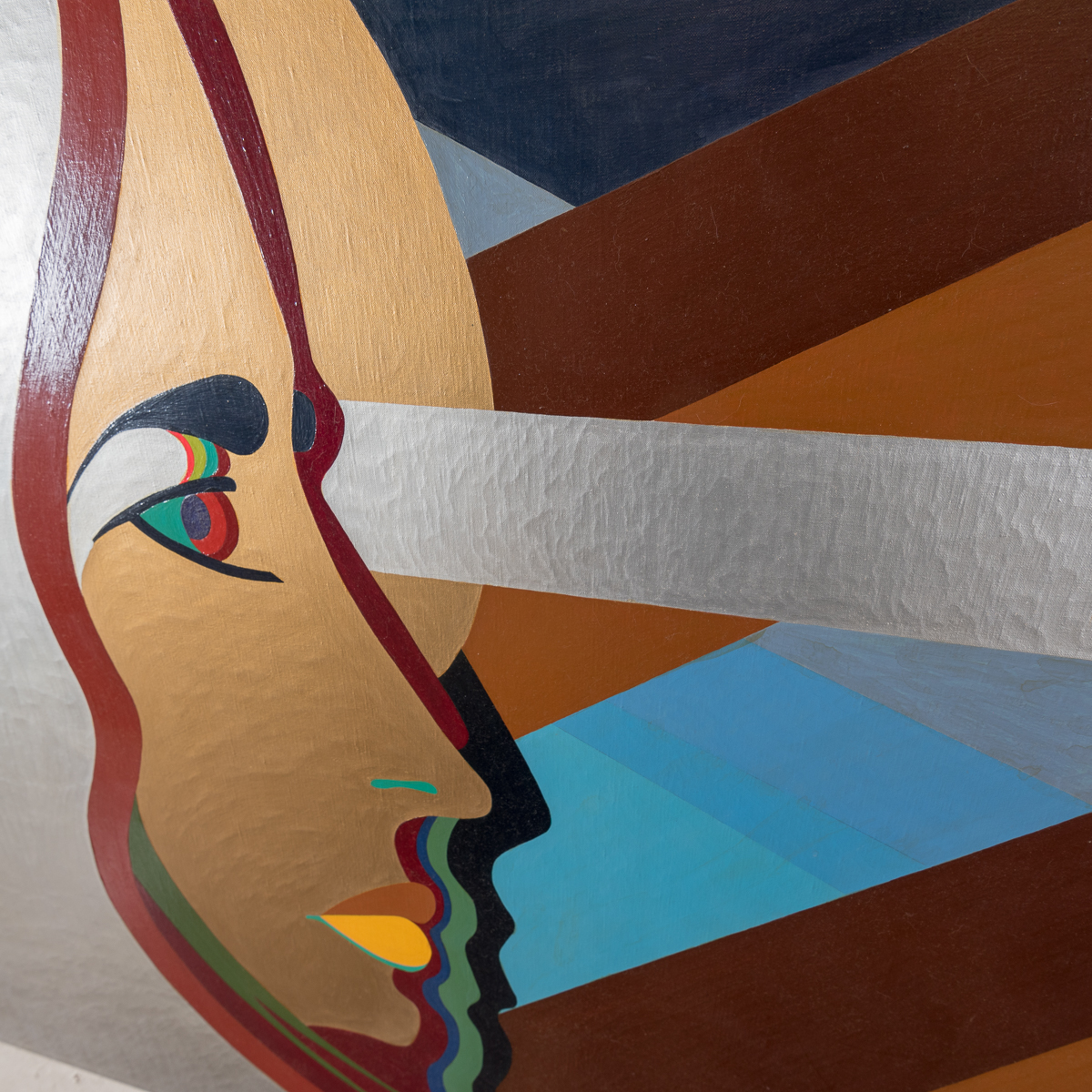 Bill Schiffer Acrylic Painting