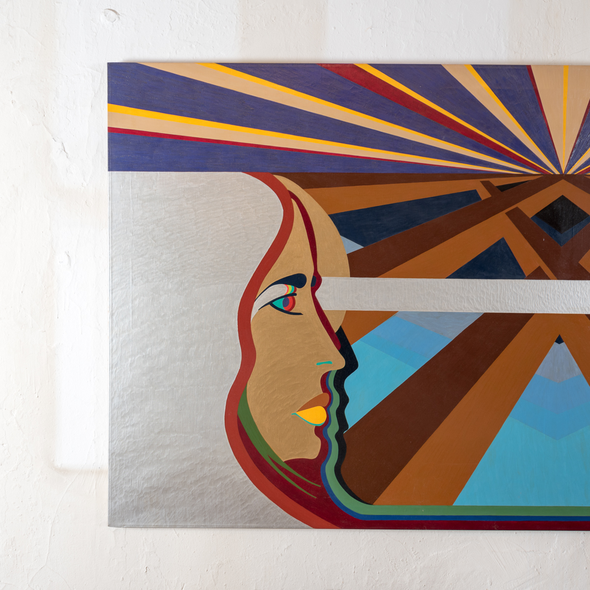 Bill Schiffer Acrylic Painting