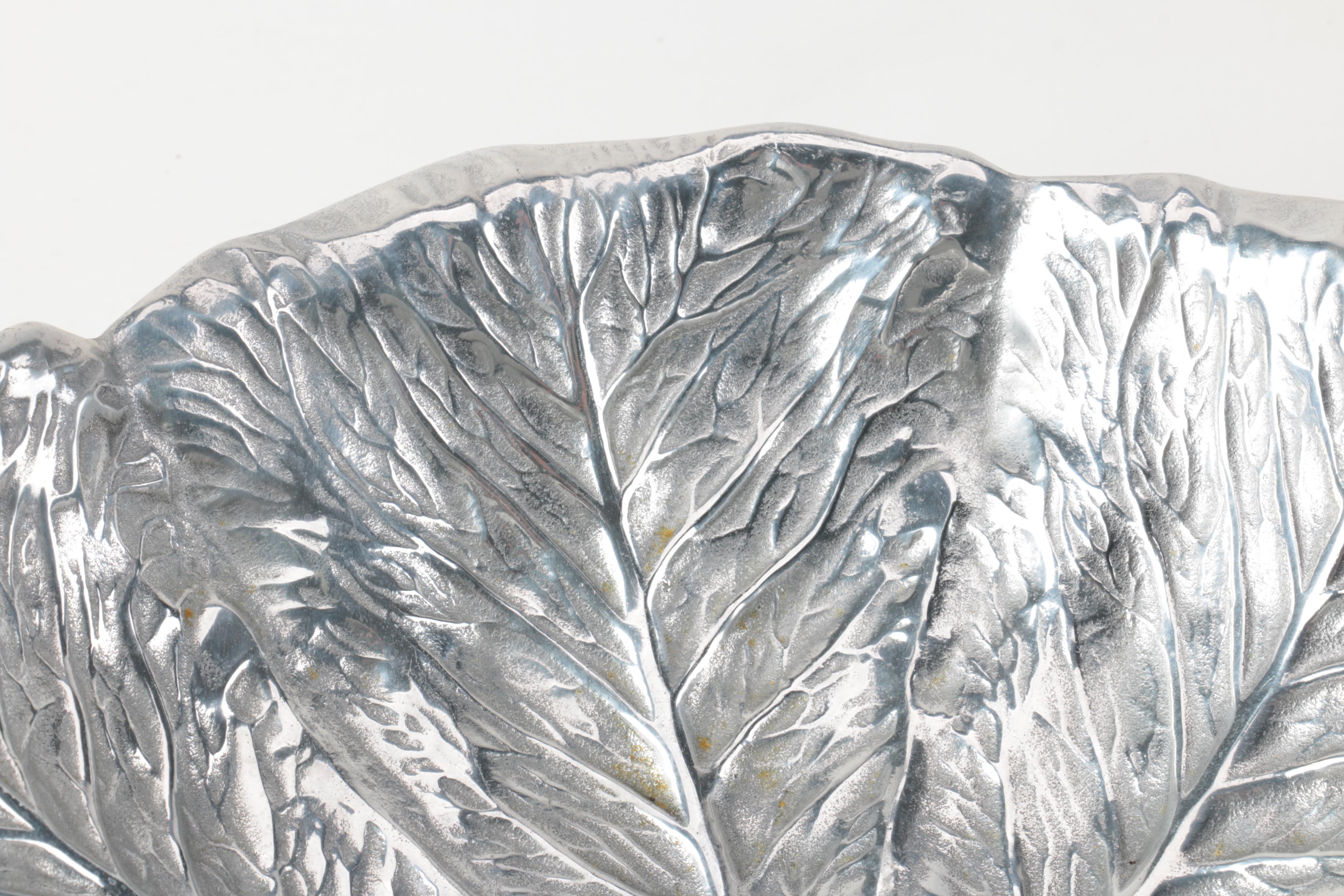 Wilton Armetale "Majolica" Salad Set and "Reggae" Pie Plate