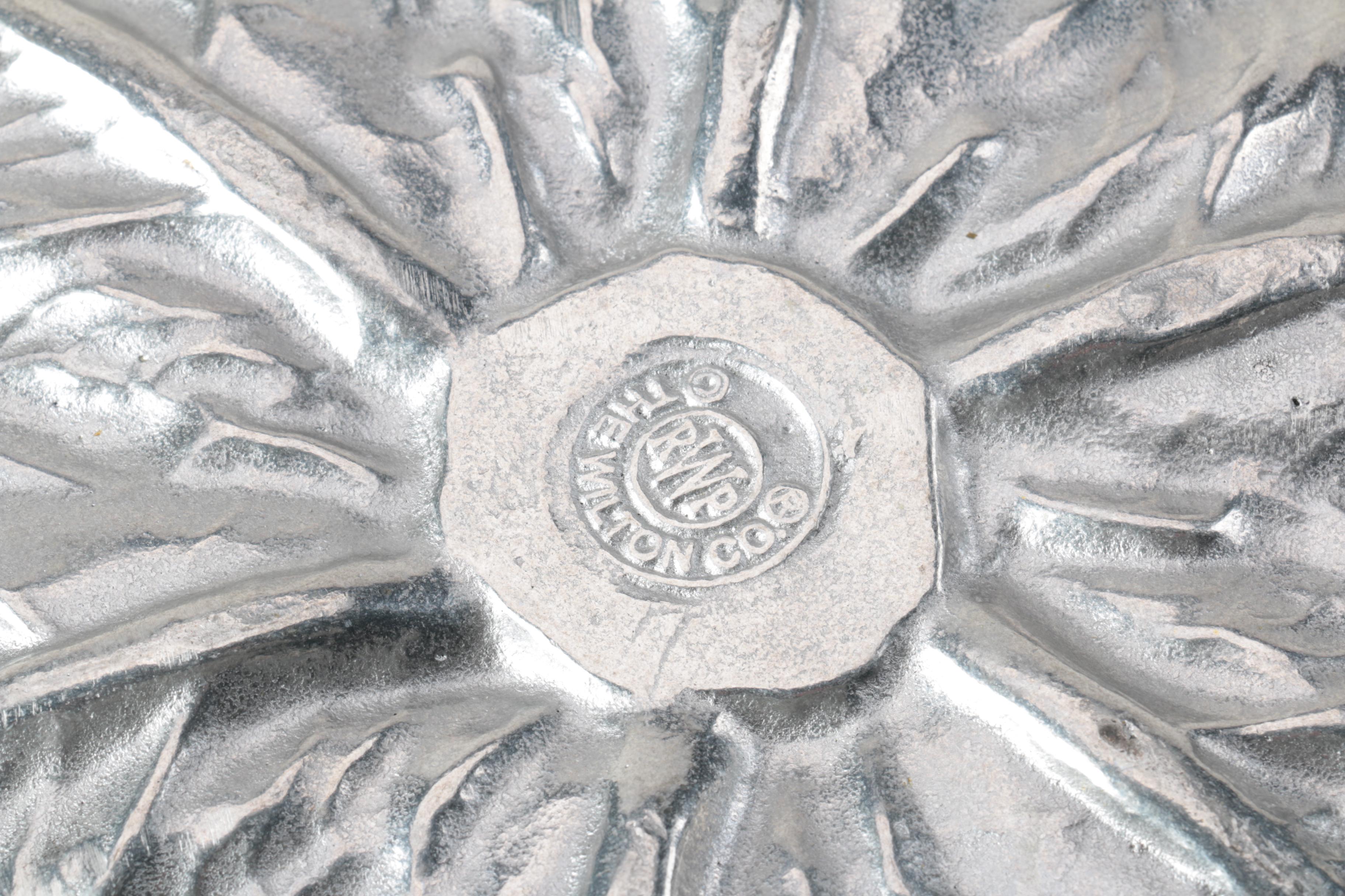 Wilton Armetale "Majolica" Salad Set and "Reggae" Pie Plate