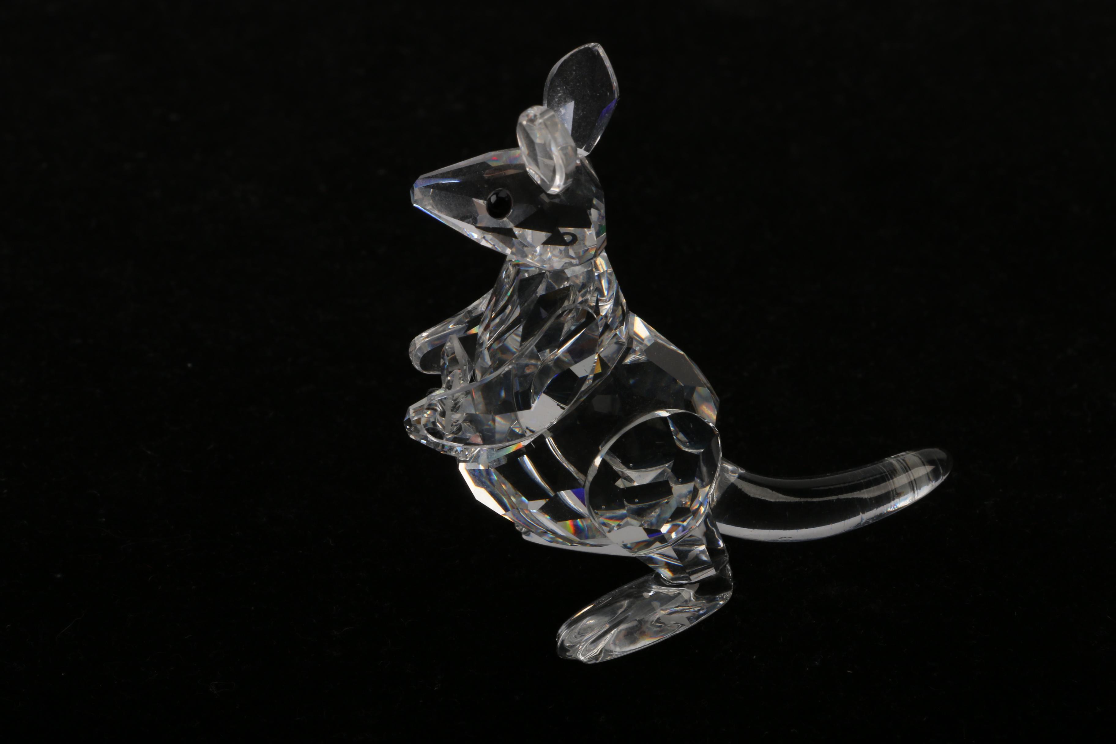 Swarovski Crystal Kangaroo Figurine