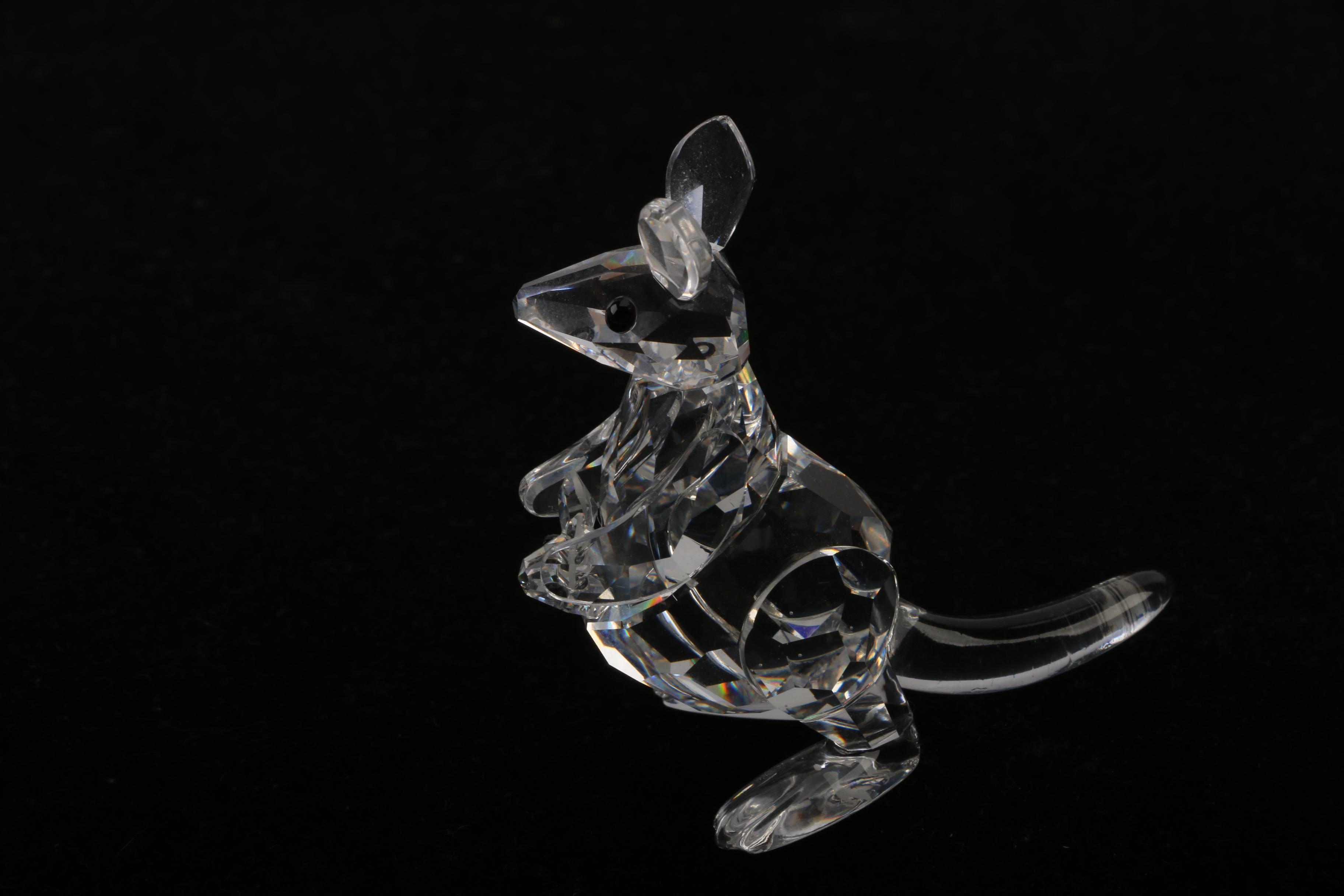 Swarovski Crystal Kangaroo Figurine