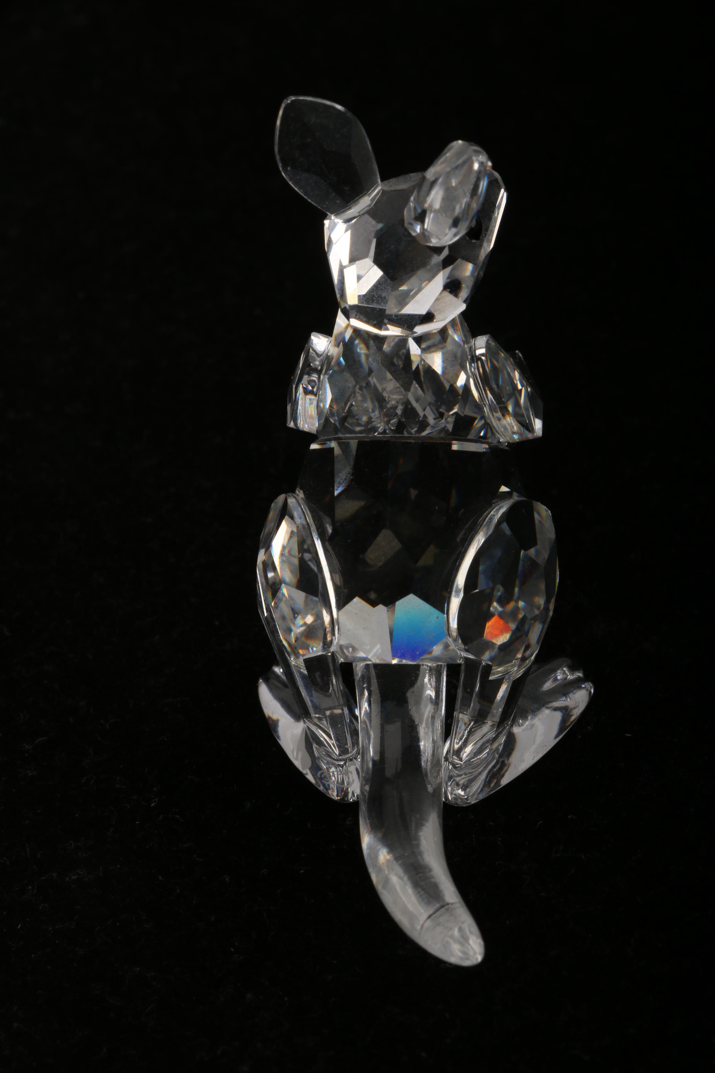 Swarovski Crystal Kangaroo Figurine