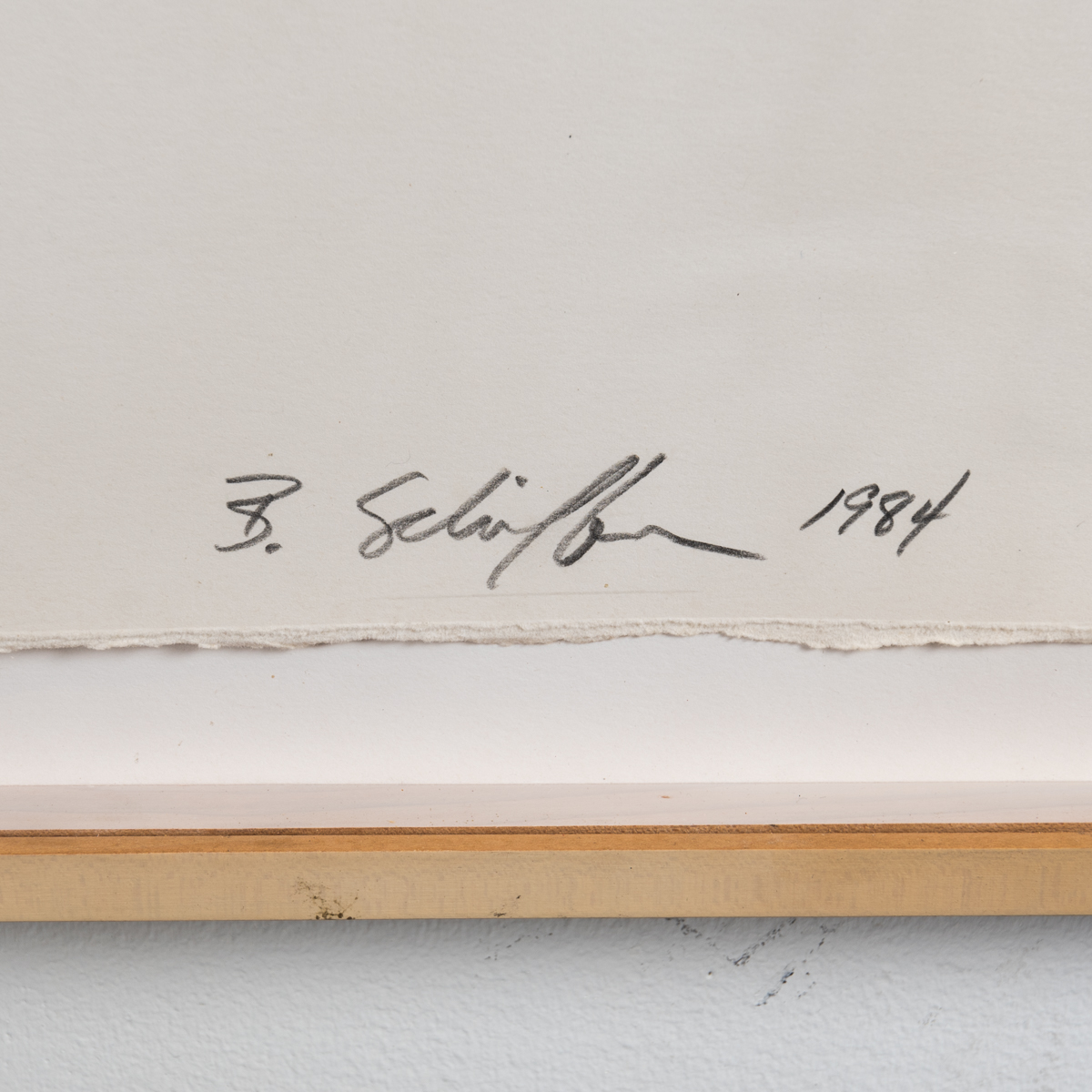 Bill Schiffer Mixed Media Collage "West Broadway Boogie"