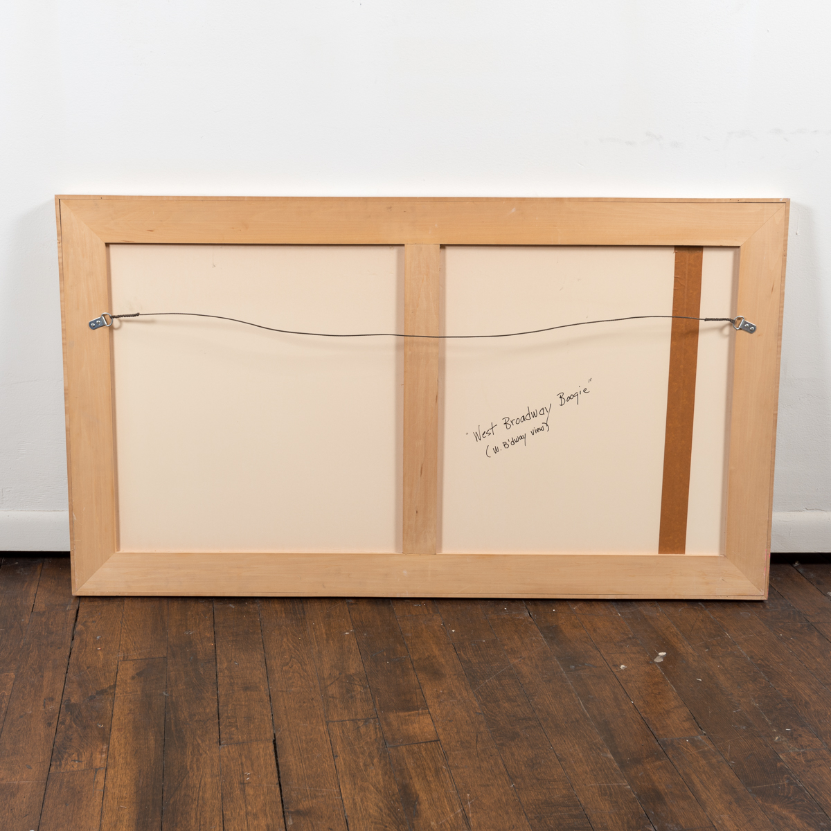 Bill Schiffer Mixed Media Collage "West Broadway Boogie"