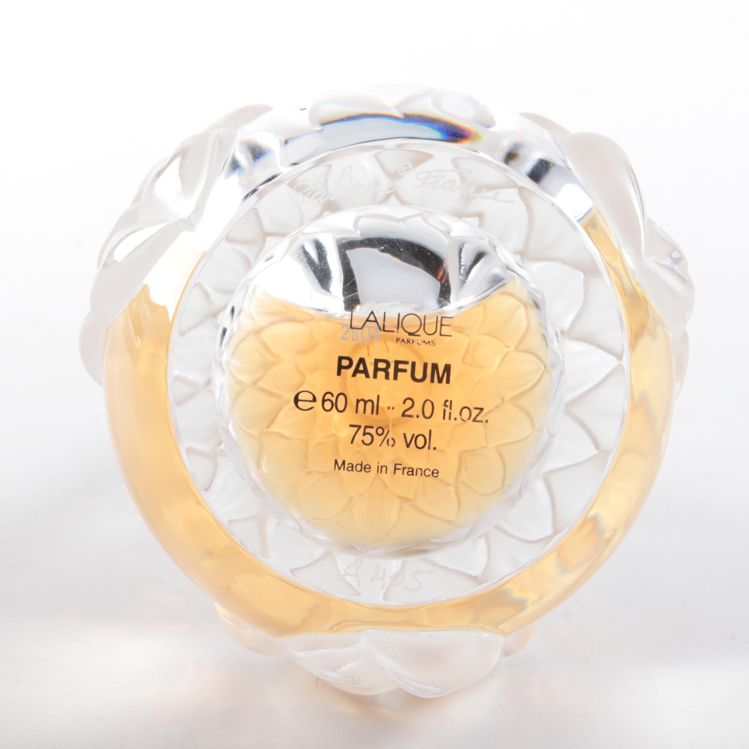 Lalique Flacon 2003 "Butterfly" Perfume Bottle